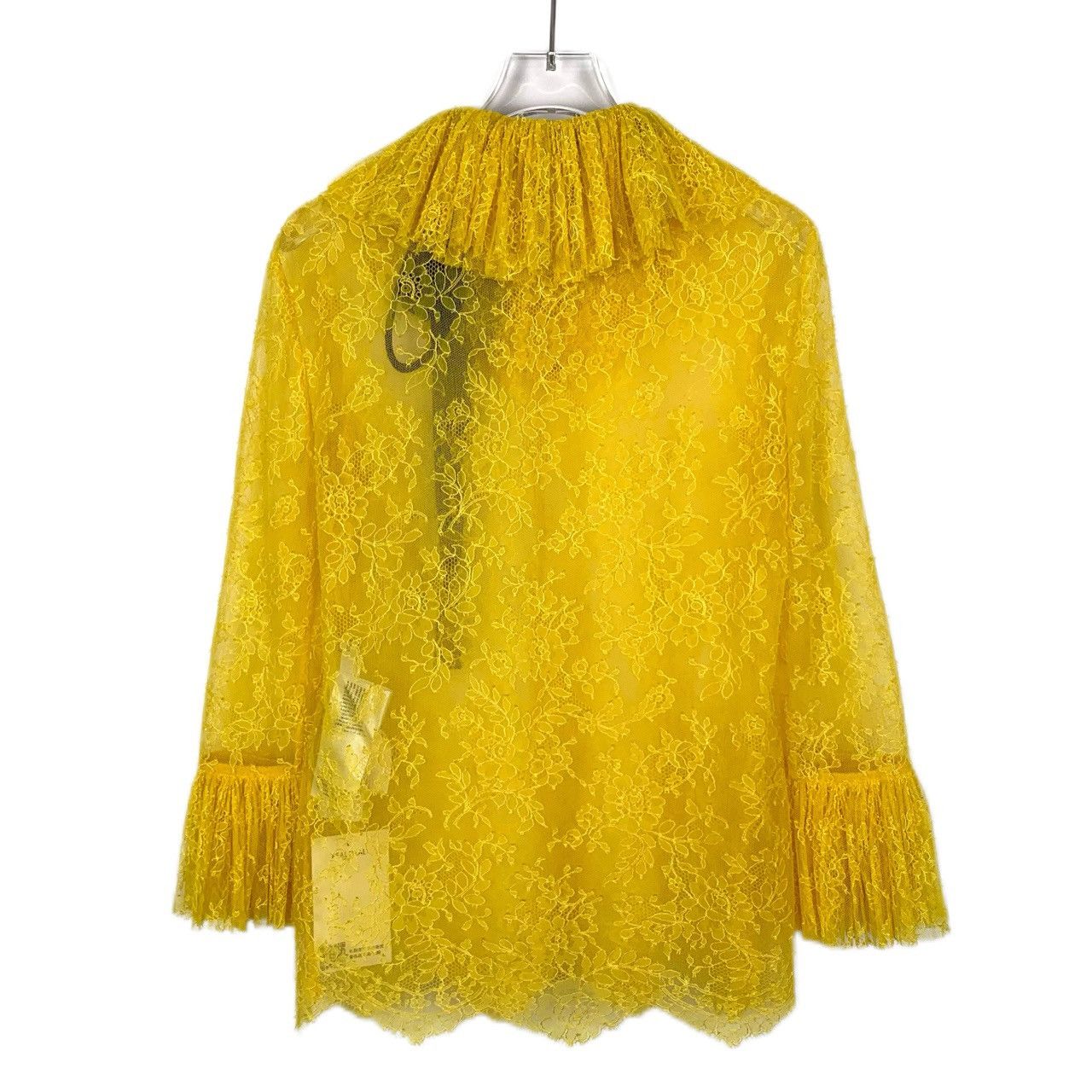 Gucci Gucci Yellow Long-Sleeve Shirt (Size S) Size XS / US 0-2 / IT 36-38 - 7 Thumbnail