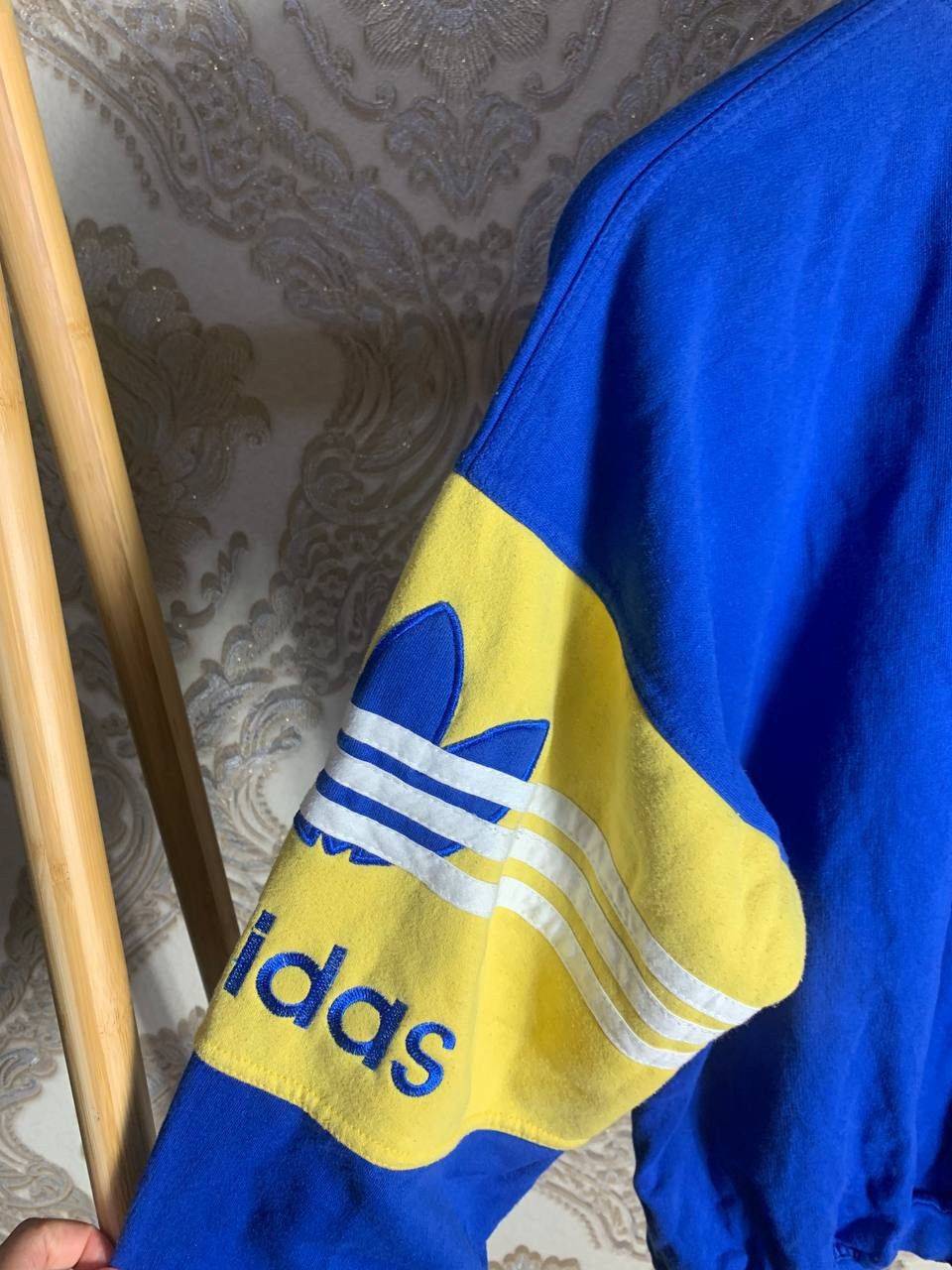 Adidas × Vintage VERY RARE ADIDAS BIG LOGO SWEATSHIRT WEST IN GERMANY 90s Y2K Size US XL / EU 56 / 4 - 6 Thumbnail