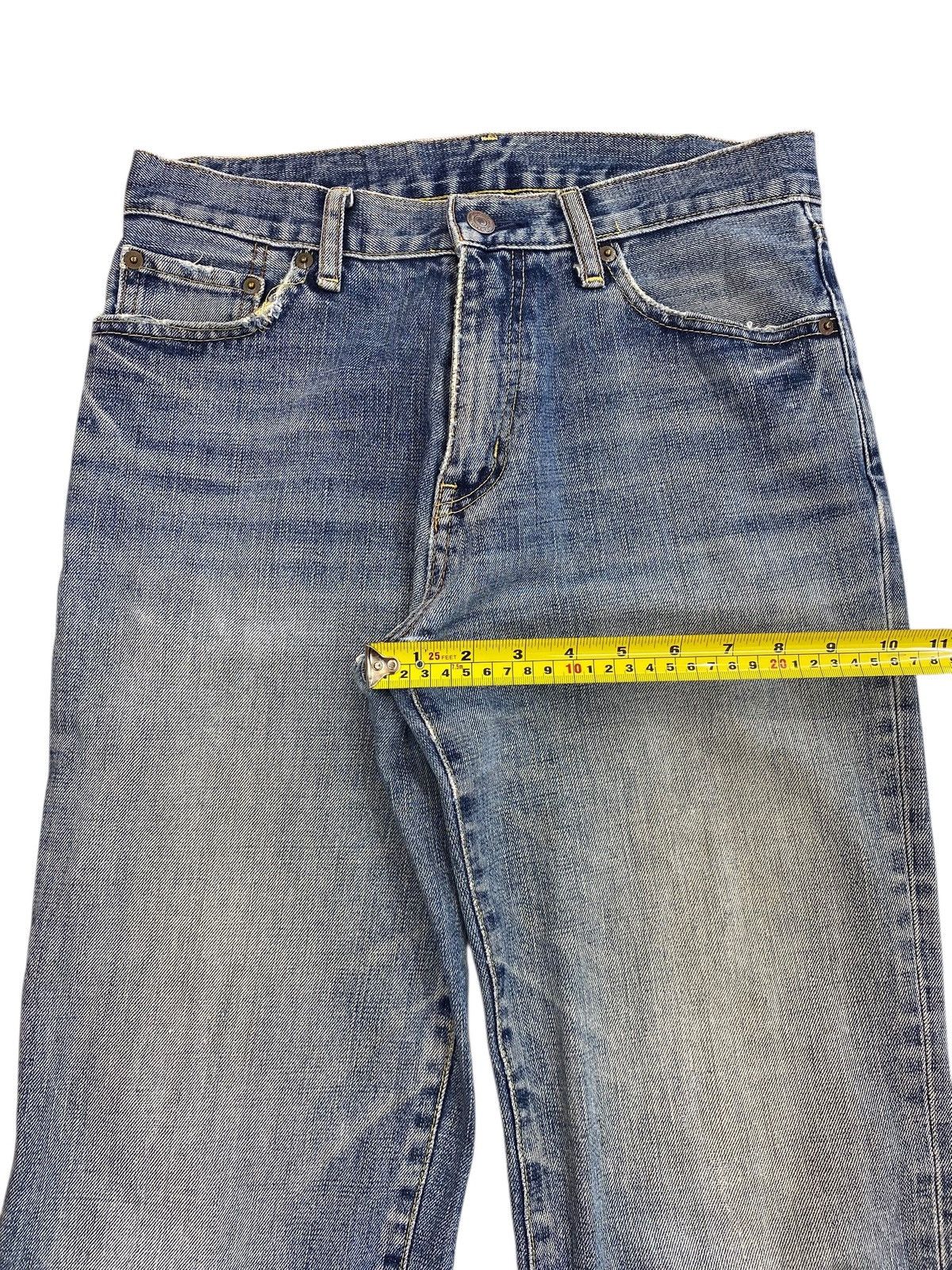 Uniqlo Uniqlo Blue Wash Ripped Style Loose Jeans Size US 29 - 8 Thumbnail