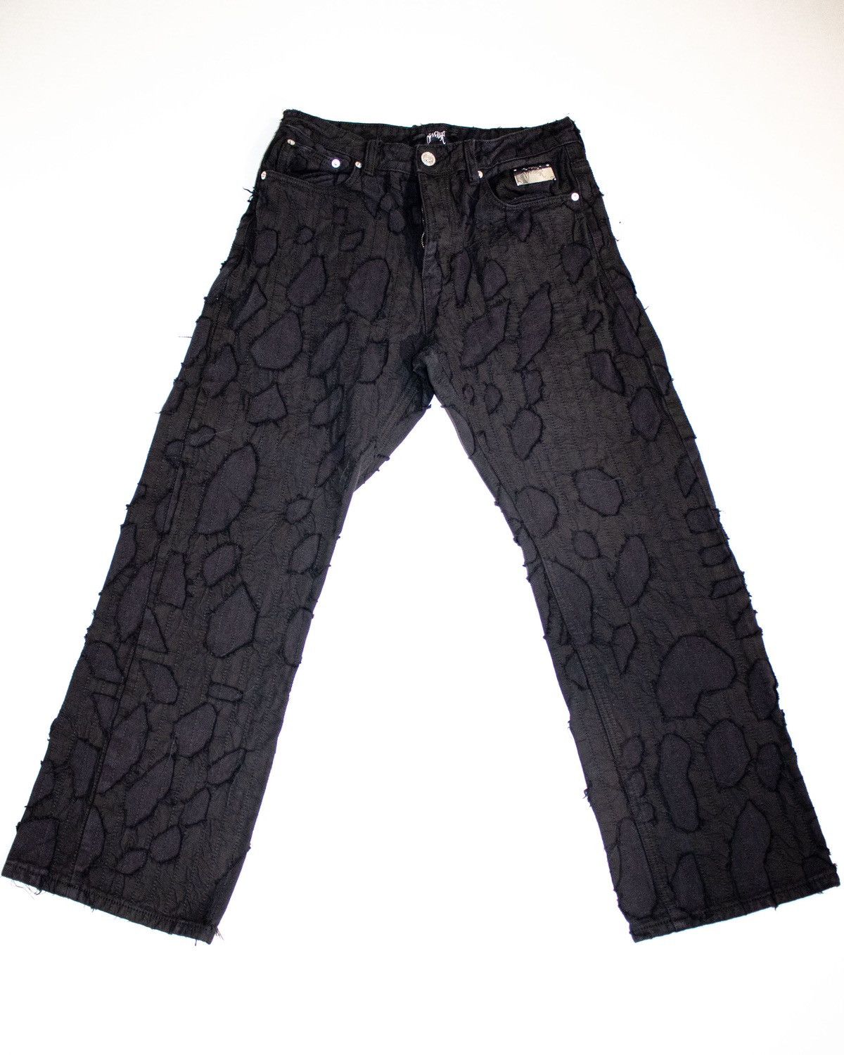 Revenge Revenge Boro Denim Pant Black Size US 30 / EU 46 - 1 Thumbnail
