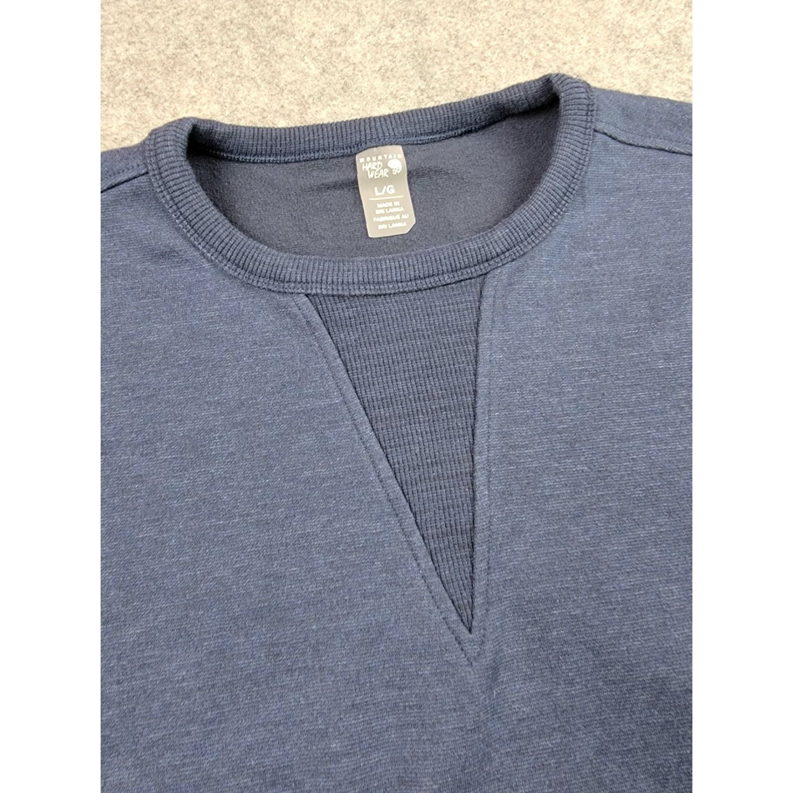 Mountain Hardwear Mountain Hardwear Sweatshirt Womens Large Blue Pullover Outdoor Activewear Sweatshirt Size L / US 10 / IT 46 - 3 Thumbnail