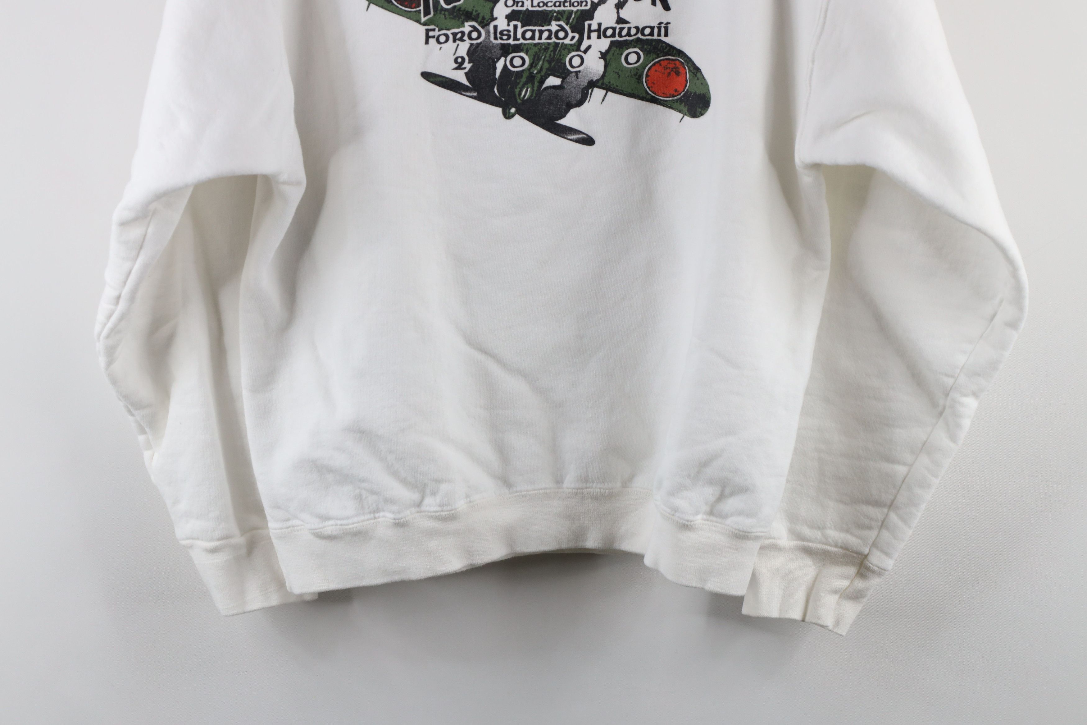 Vintage Vintage 90s Out Pearl Harbor Ford Island Hawaii Sweatshirt Size US M / EU 48-50 / 2 - 10 Thumbnail