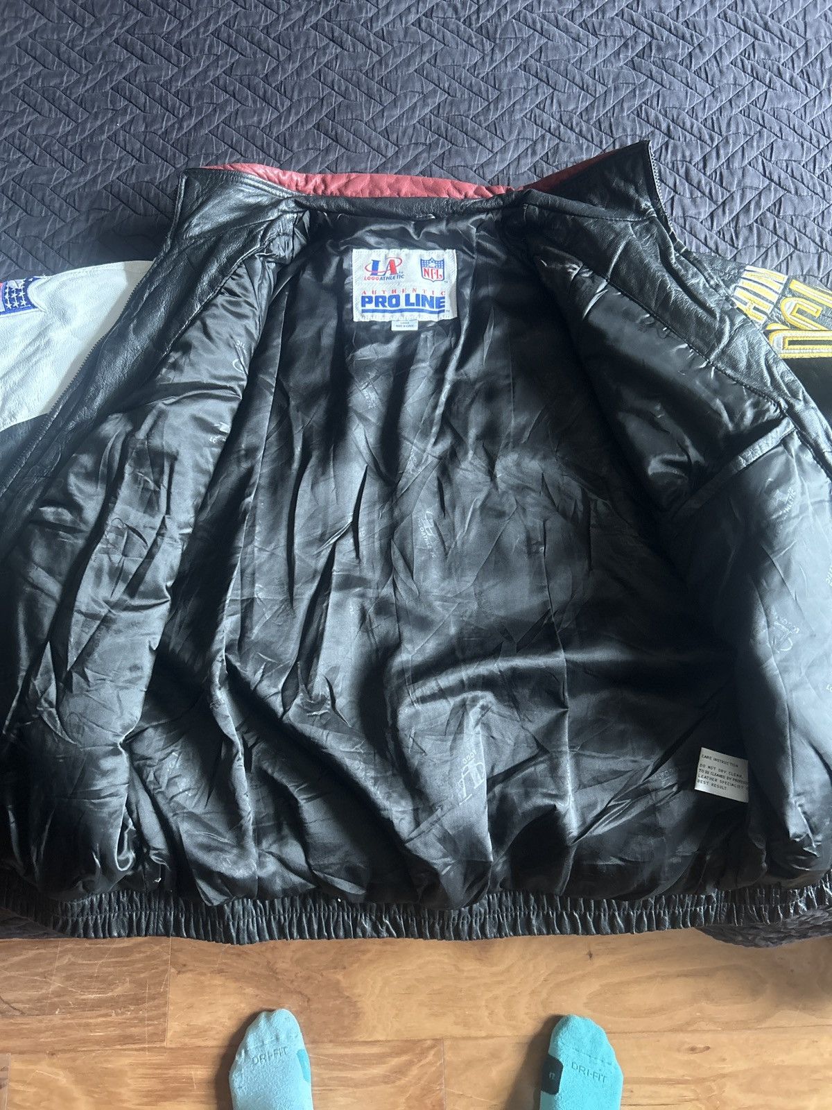 Logo Athletic Washington commanders leather jacket Size US L / EU 52-54 / 3 - 6 Thumbnail