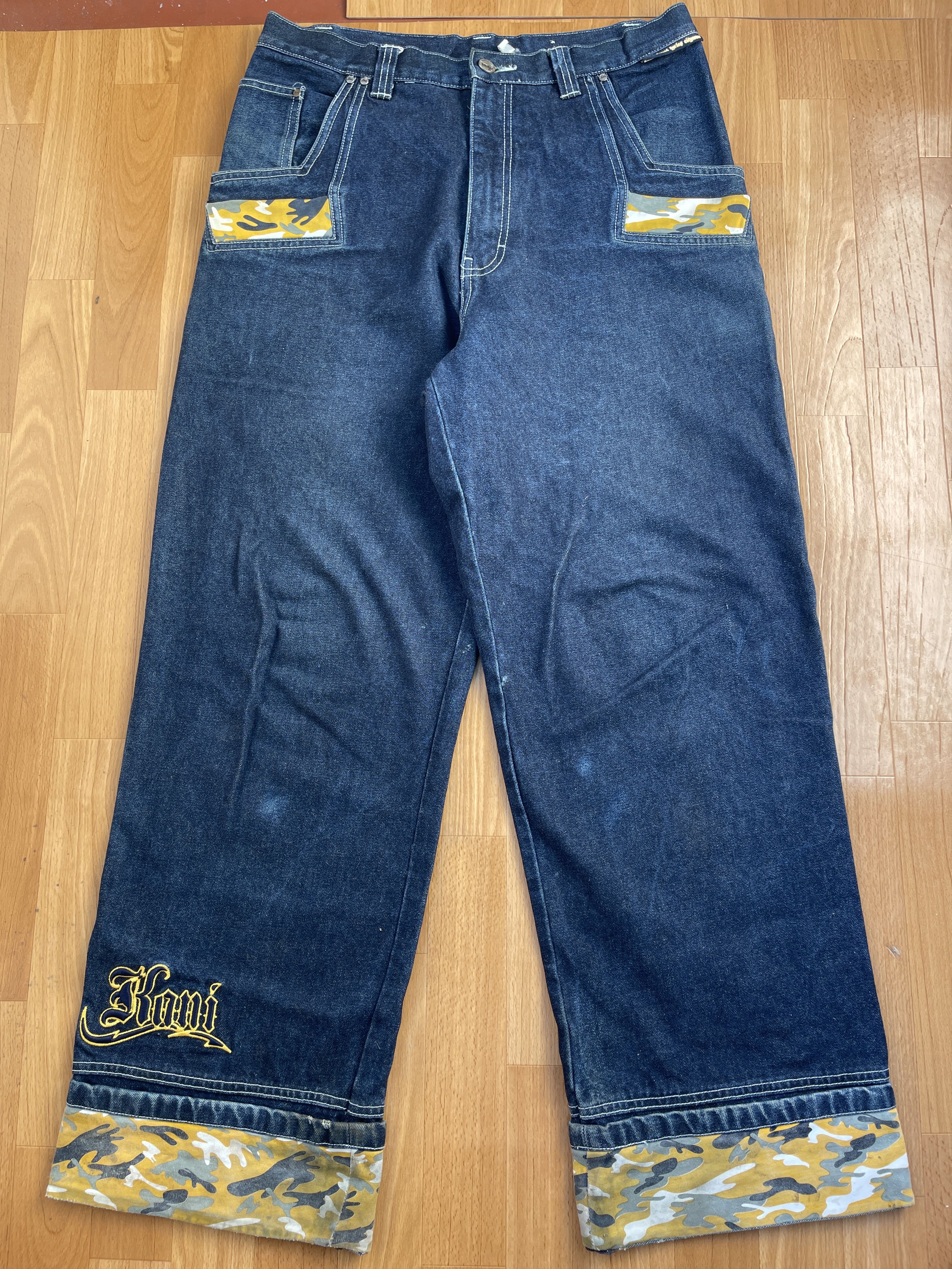 Karl Kani KARL KANI jeans, baggy, vintage Kani jeans, 90s hip hop W 34 Size US 34 / EU 50 - 2 Thumbnail