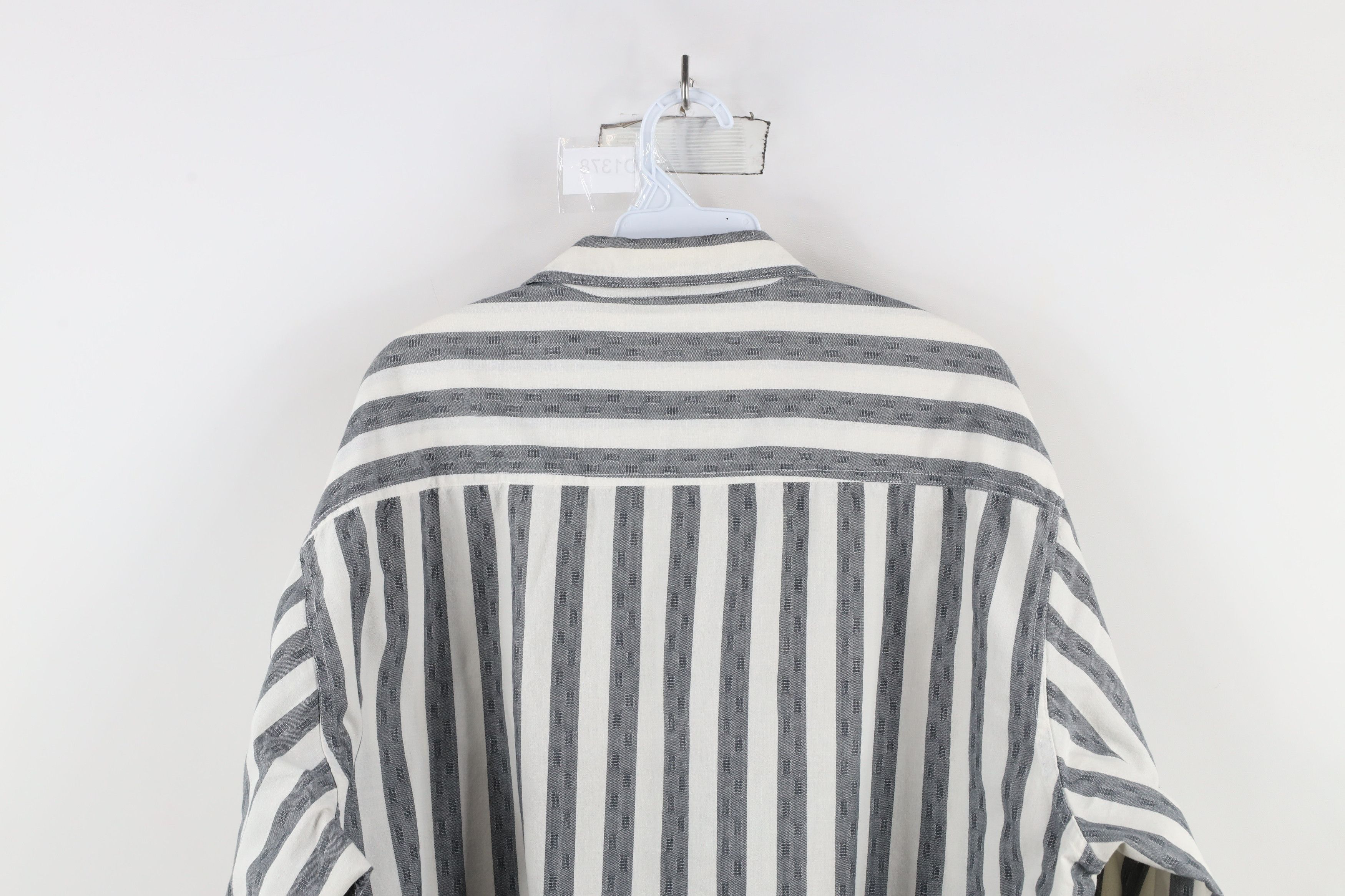 Levi's × Vintage Vintage 80s Levis Silver Label Fit Collared Button Shirt Size US XL / EU 56 / 4 - 12 Thumbnail