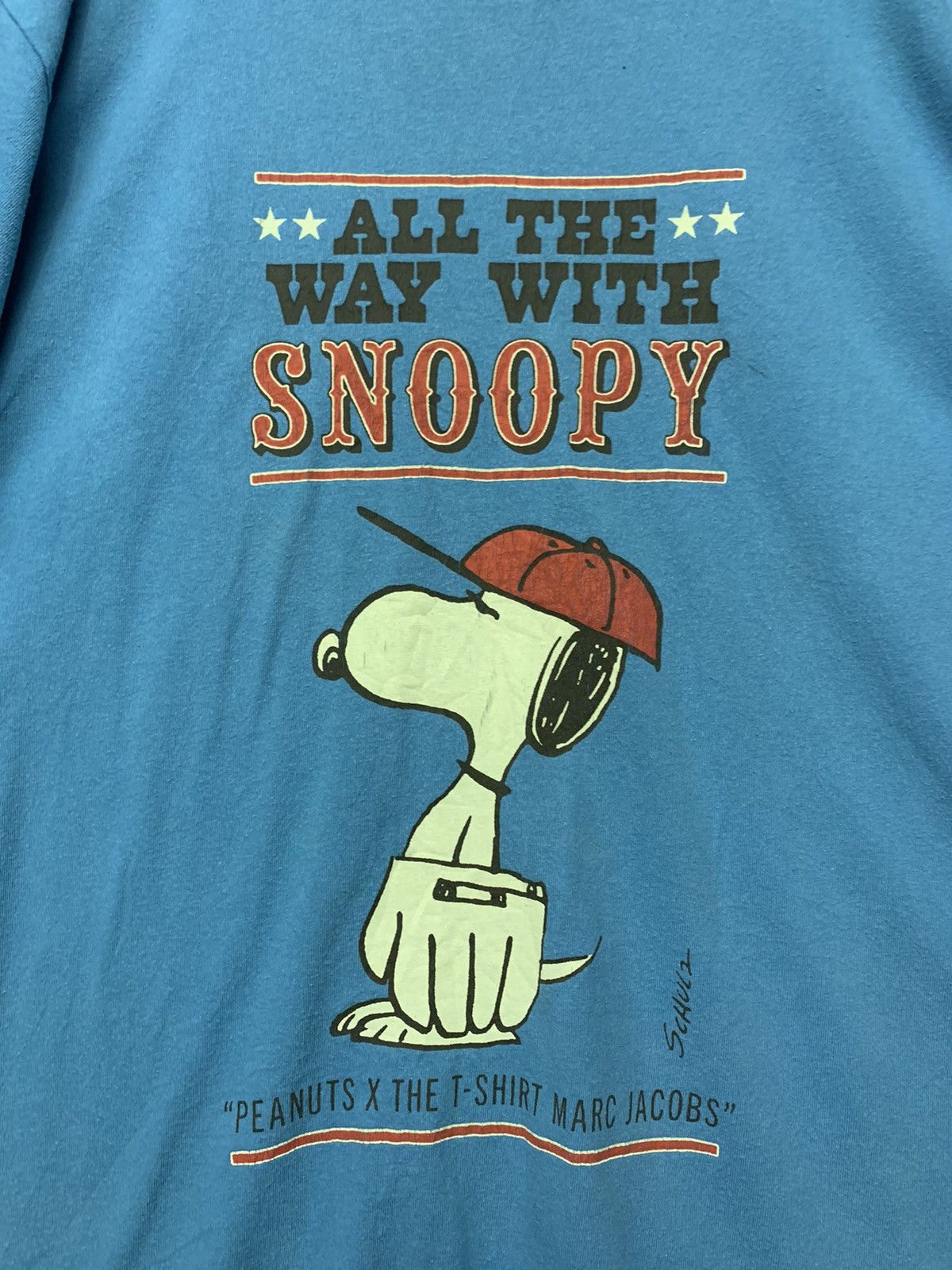 Marc Jacobs × Peanuts Very Rare Peanuts X The Marc Jacobs New York T Shirt Size US XS / EU 42 / 0 - 8 Thumbnail