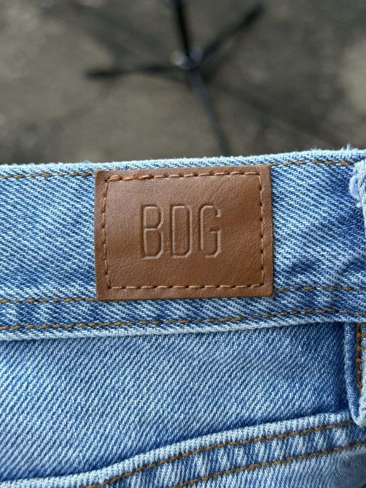 Bdg Custom Rework Distressed Spider Web Straight Fit Size US 28 / EU 44 - 6 Thumbnail
