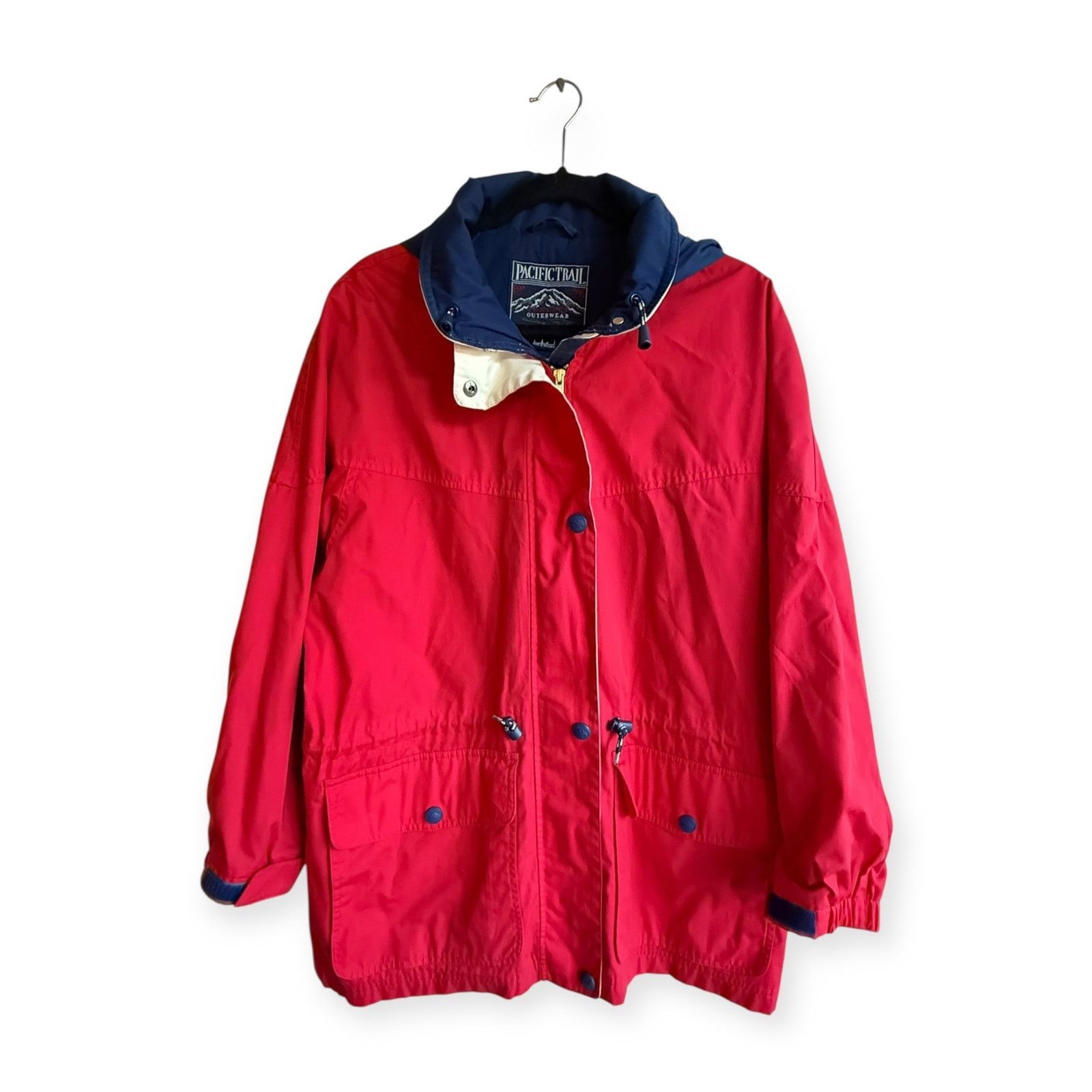 Pacific Trail Vintage Pacific Trail Nautical Barn Coat Jacket Hooded L Size L / US 10 / IT 46 - 2 Thumbnail