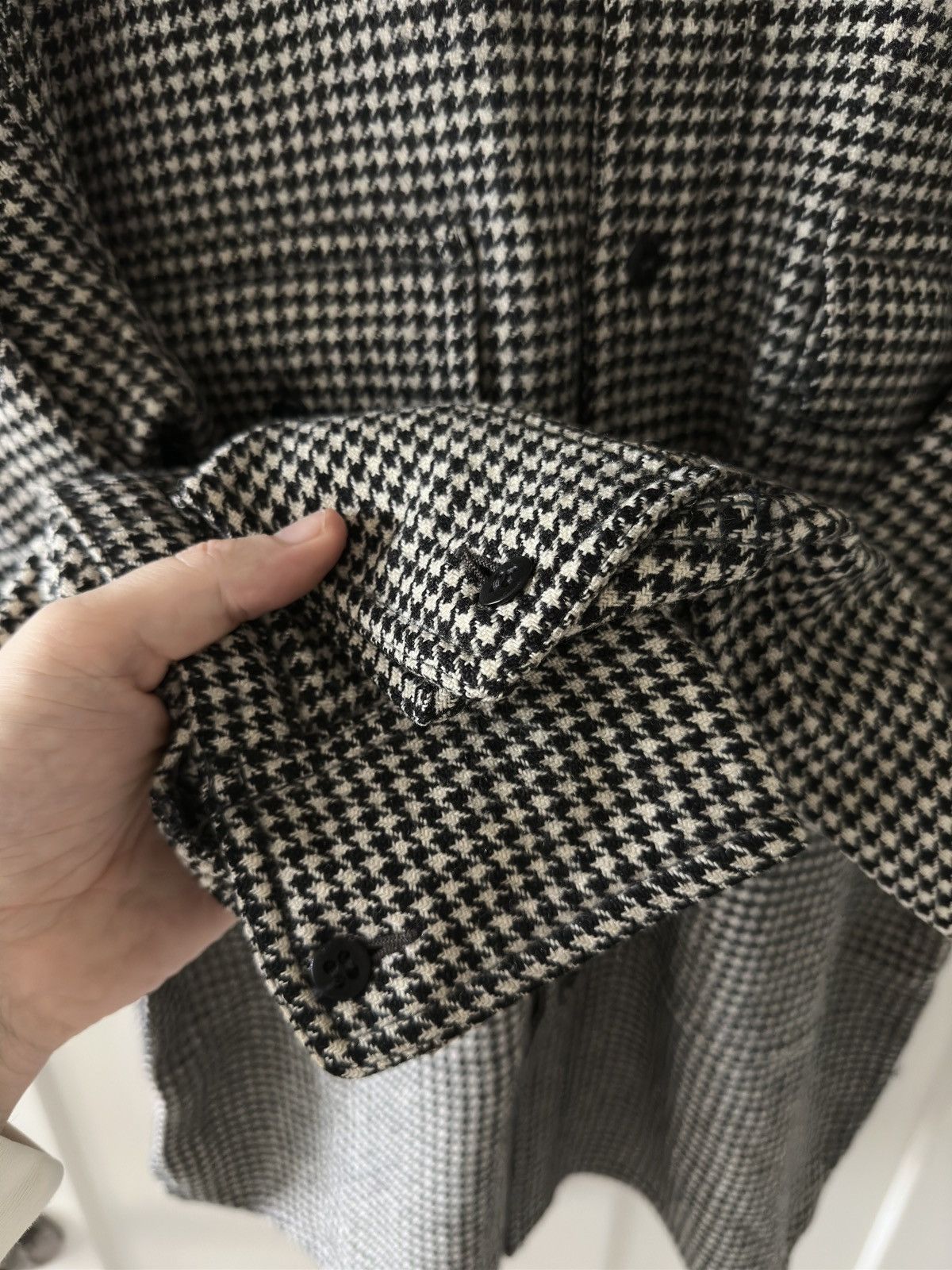 Vintage 1930s J.O. Ballard & Co Wool Shirt Size US L / EU 52-54 / 3 - 5 Thumbnail
