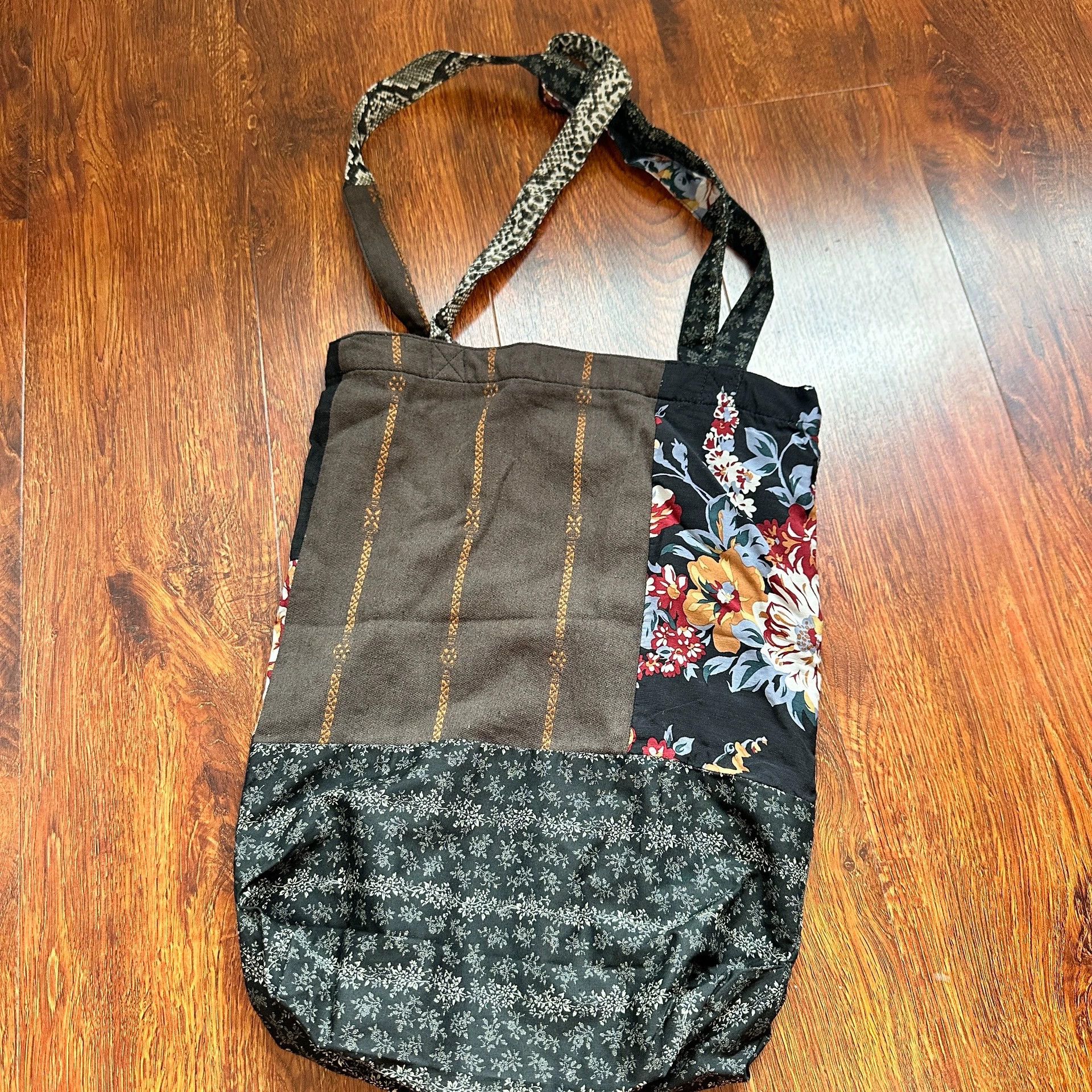 Kapital kapital Spliced cloth bag Size ONE SIZE - 1 Thumbnail