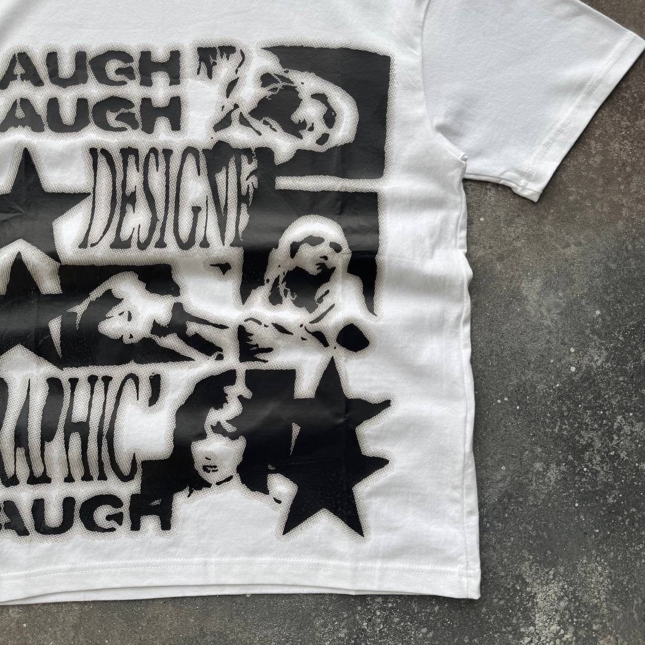 20471120 × Vintage Sexy Y2K Glamour Grunge Vintage Oversize T-Shirt Size M / US 6-8 / IT 42-44 - 5 Thumbnail