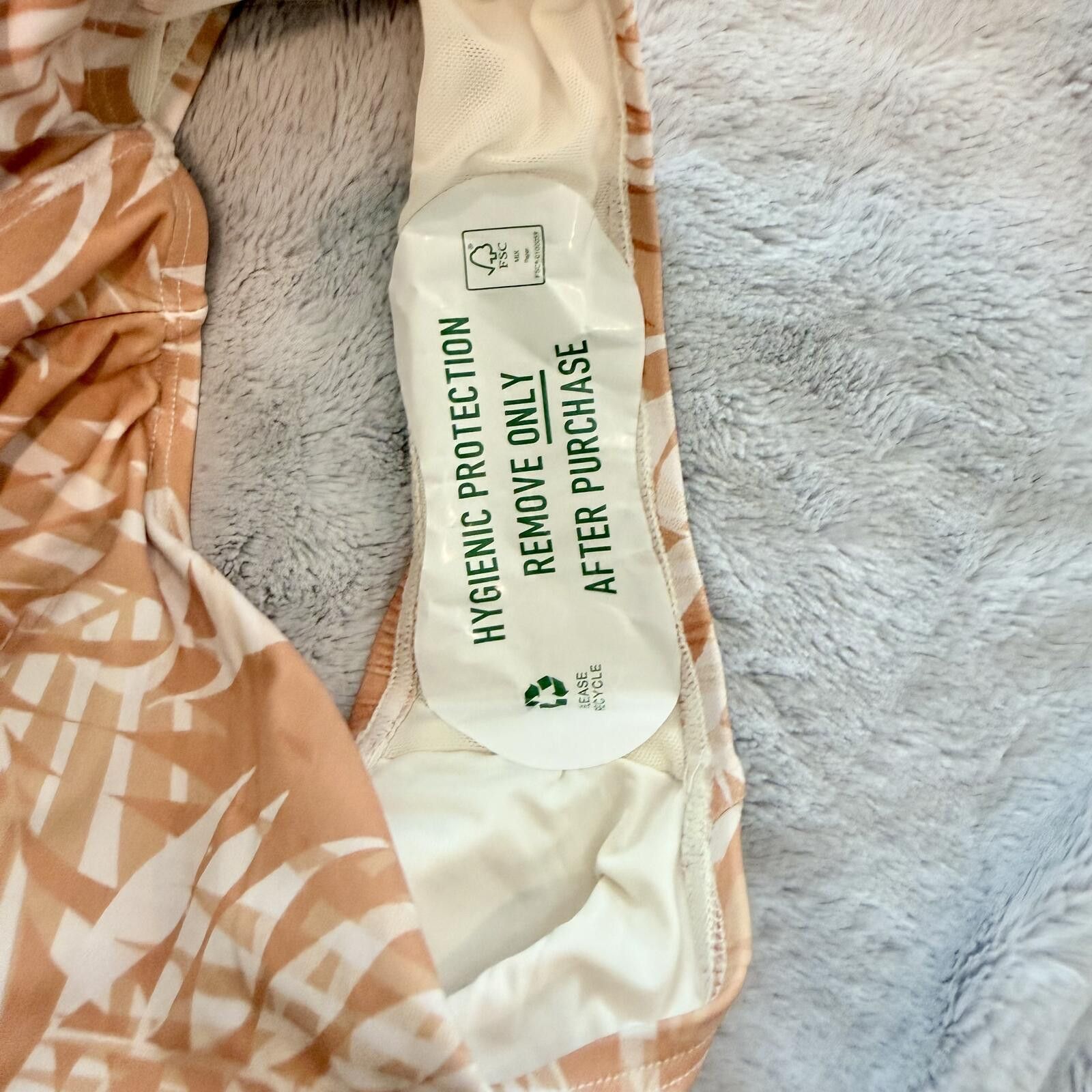 Other Niptuck Swim One-Piece Swimsuit with Leaf Print Size ONE SIZE - 4 Thumbnail