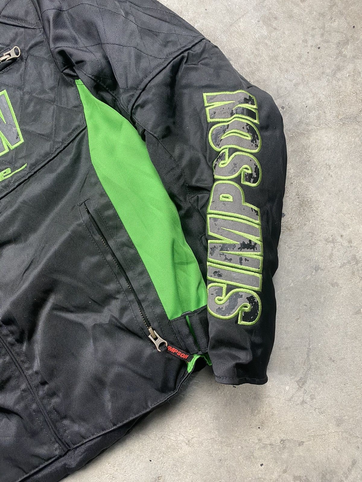 Other Rare Simpson Biker Racing Jacket Size US M / EU 48-50 / 2 - 4 Thumbnail