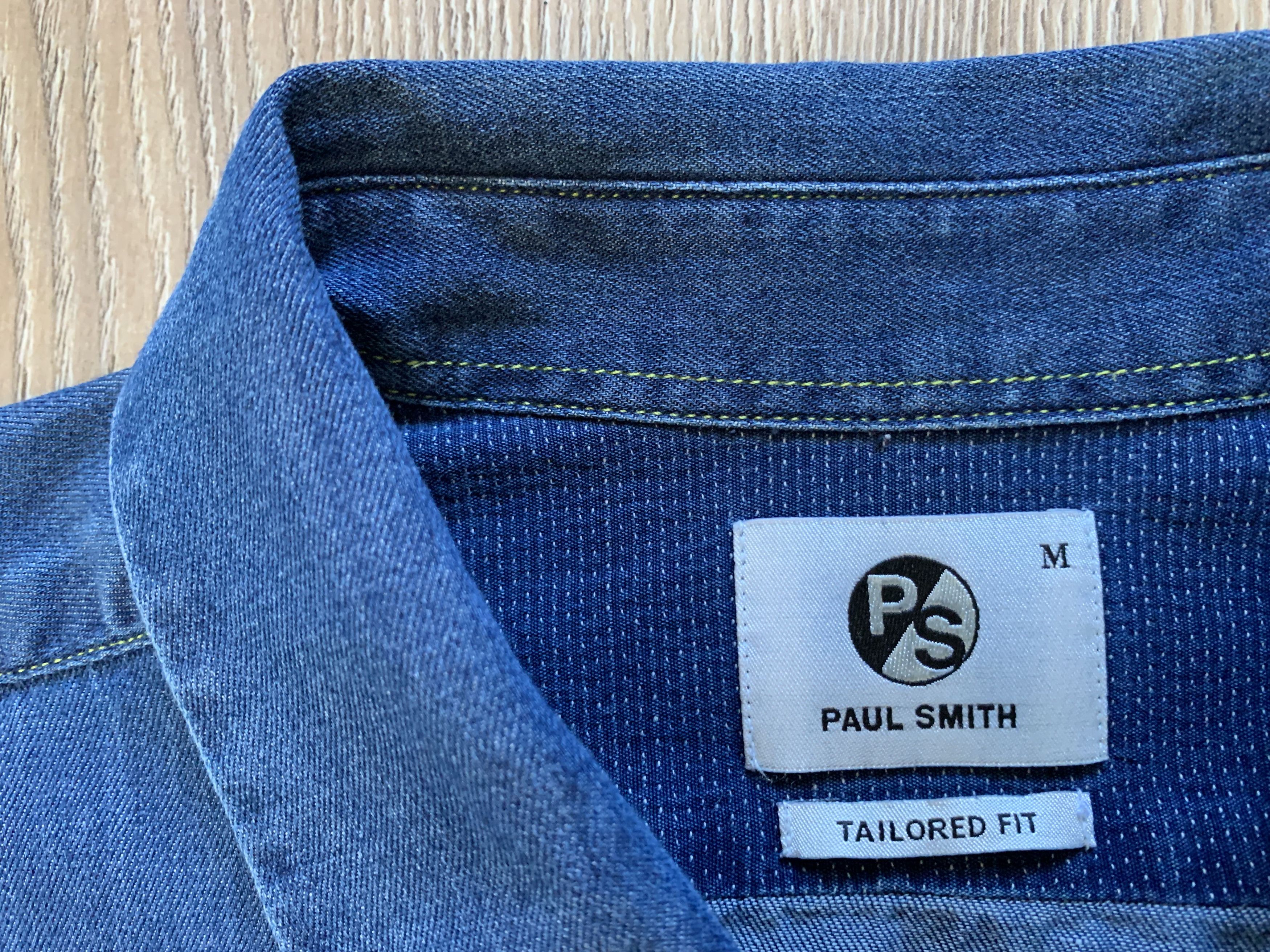 Designer × Paul Smith Paul Smith Denim Jeans Shirt Size US M / EU 48-50 / 2 - 5 Thumbnail