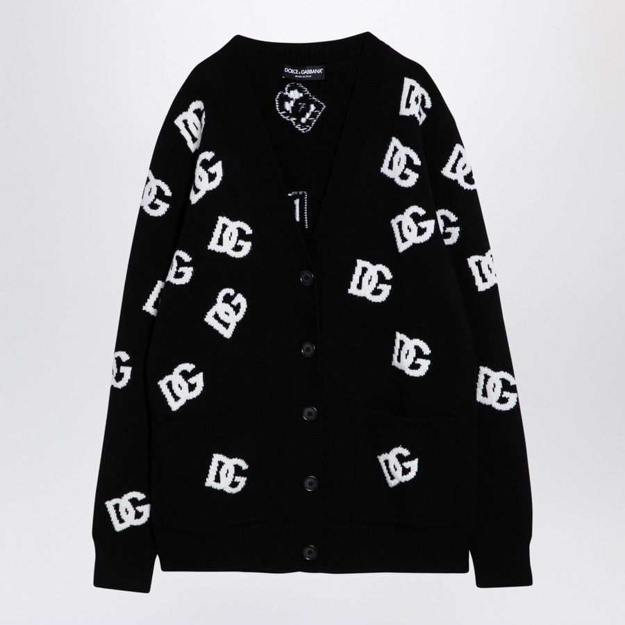 Dolce & Gabbana o1d2blof0824 Cardigan in Black Size XS / US 0-2 / IT 36-38 - 1 Thumbnail