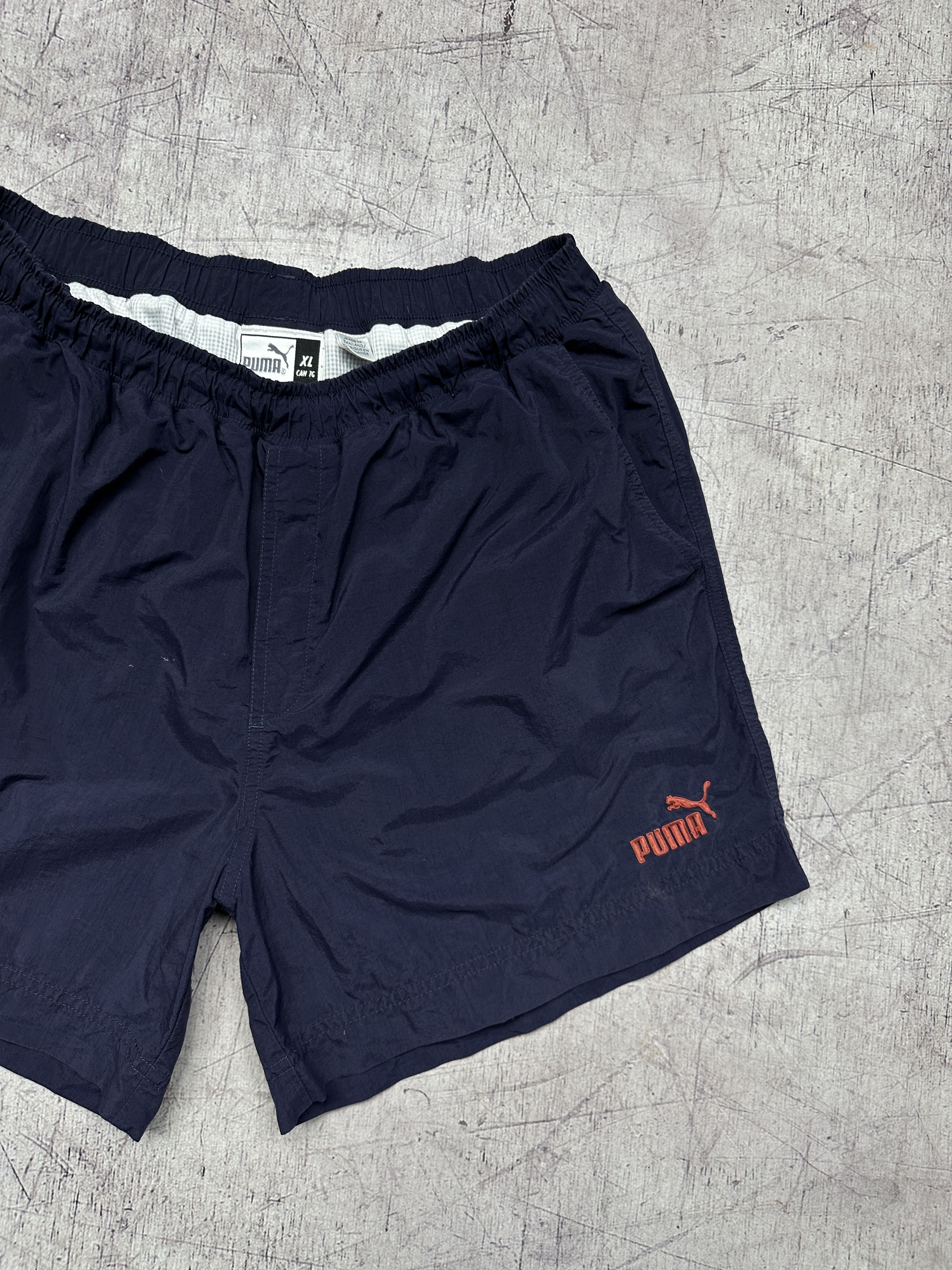 Puma Puma 90s Vintage Mens Nylon Swimming Shorts Size US 36 / EU 52 - 2 Thumbnail