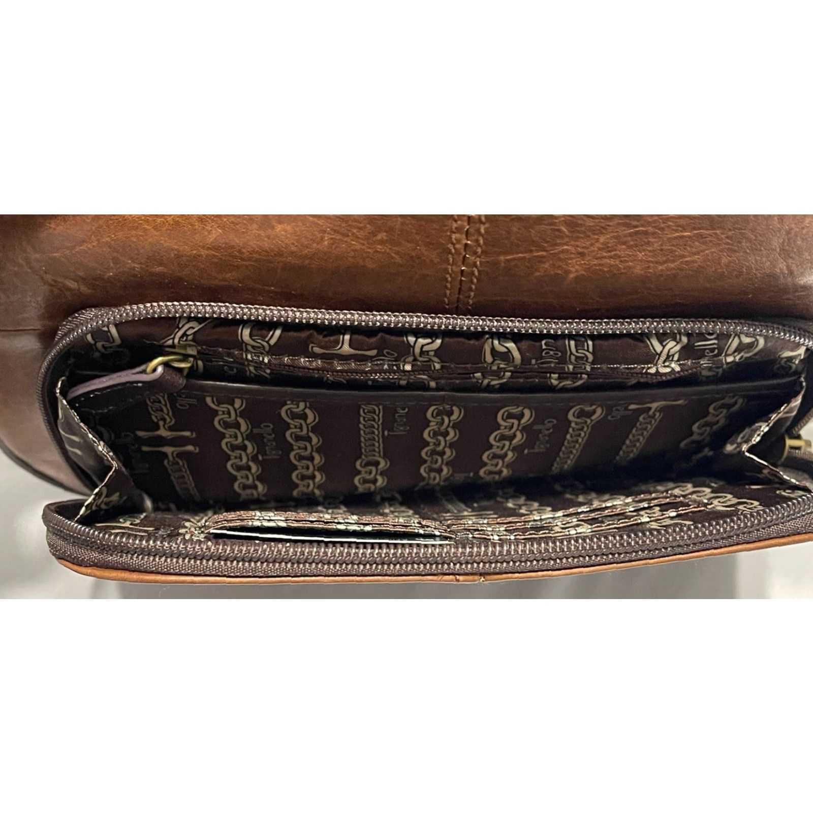 Vintage Tignanello Leather Handbag Crossbody Brown Size ONE SIZE - 5 Thumbnail