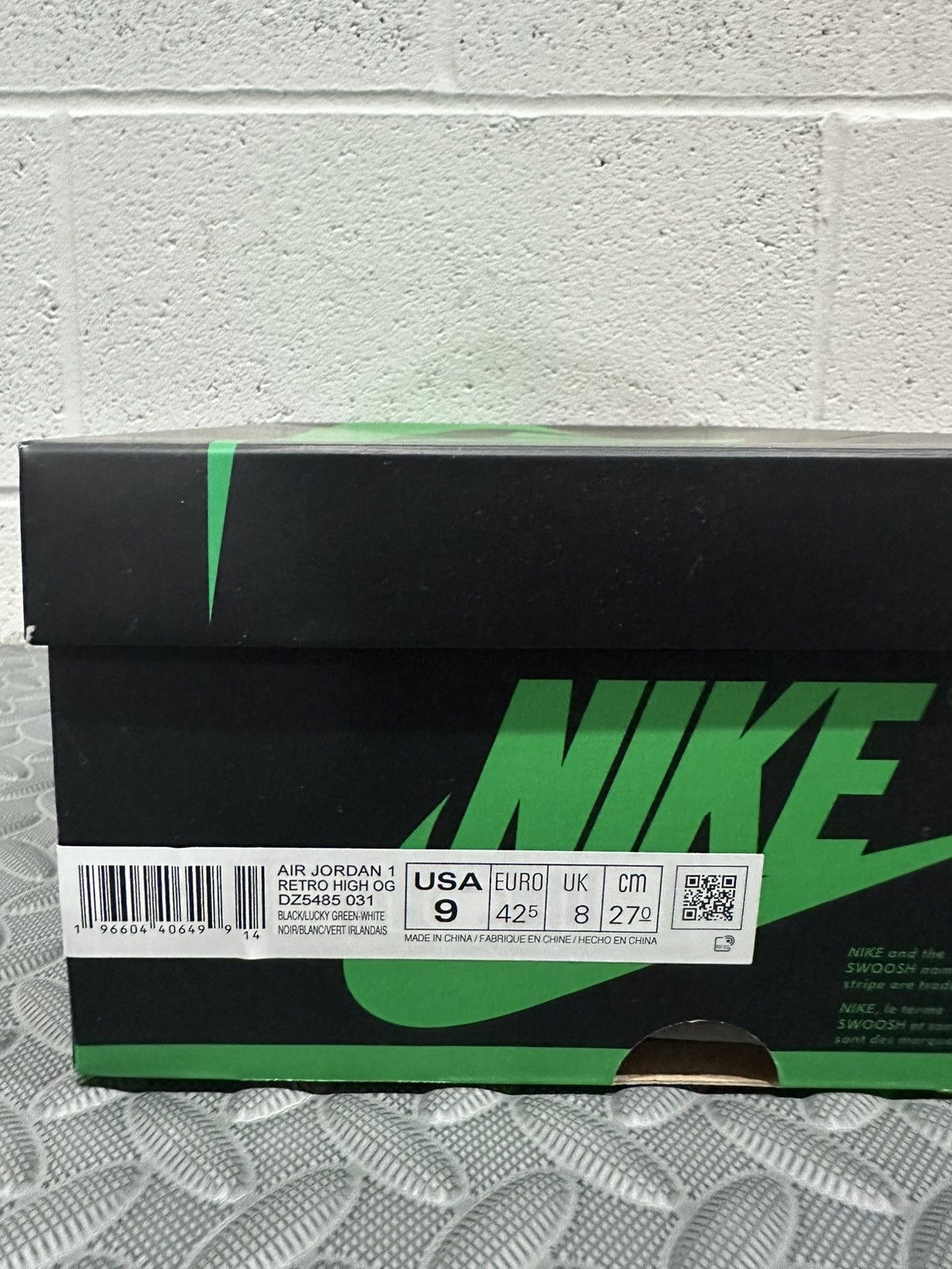 Jordan Brand Jordan 1 Retro OG High Pine Green Size 9 BRAND NEW Size US 9 / EU 42 - 7 Thumbnail