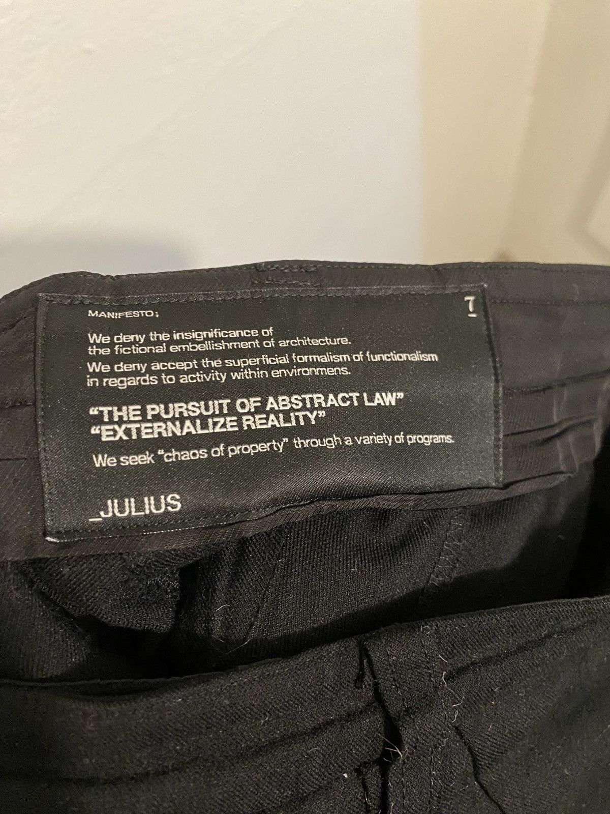 Julius Julius SS12 “edge” Skirted Pants Size US 30 / EU 46 - 5 Thumbnail