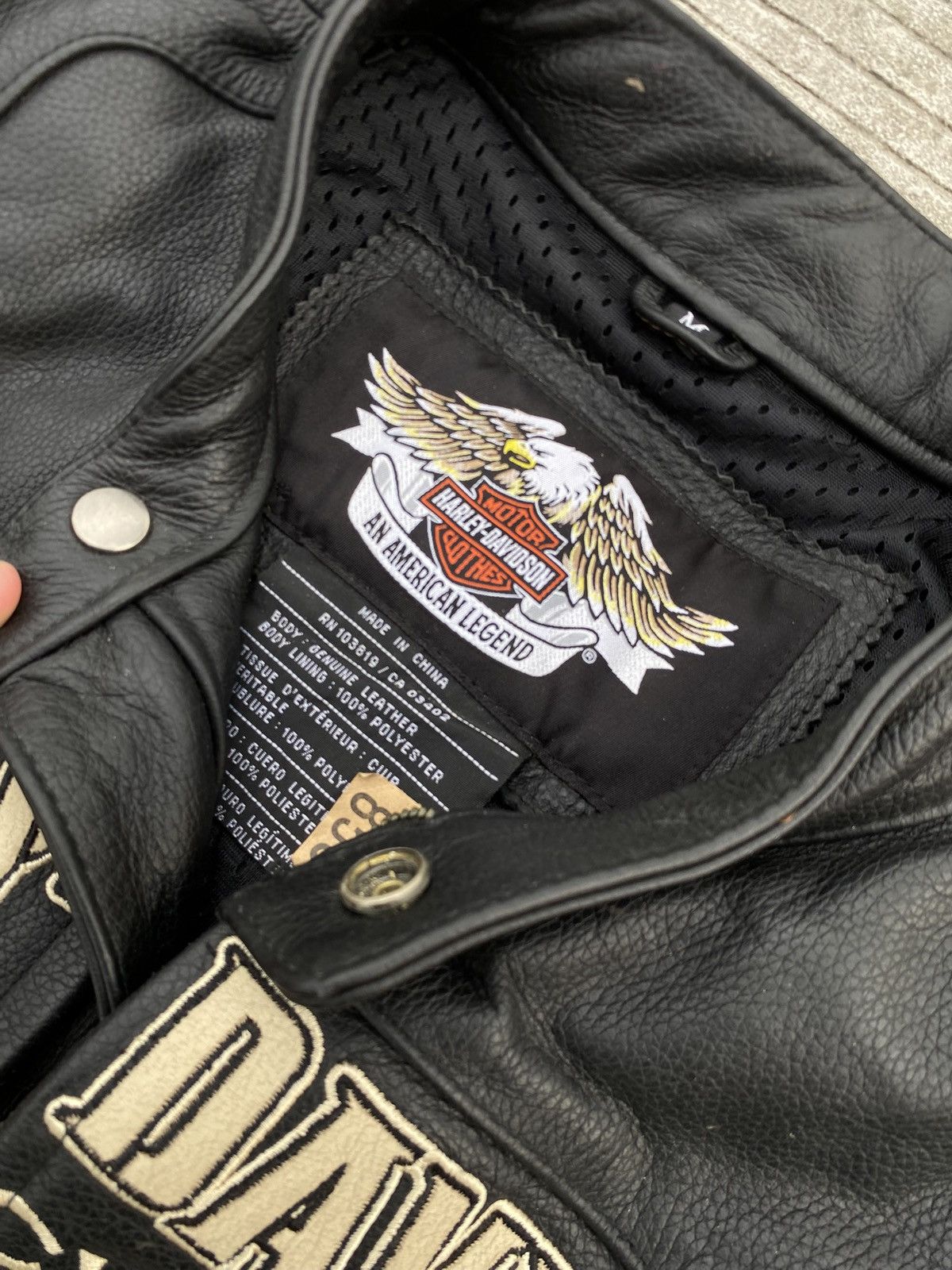 Harley Davidson Harley Davidson Leather Jacket Size US M / EU 48-50 / 2 - 3 Thumbnail
