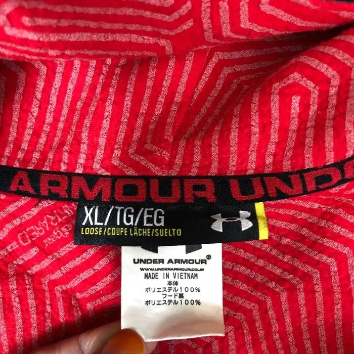 Under Armour Vtg UNDER ARMOUR RUGBY Football Soccer Hoodie Jacket Zipper Size US M / EU 48-50 / 2 - 7 Thumbnail