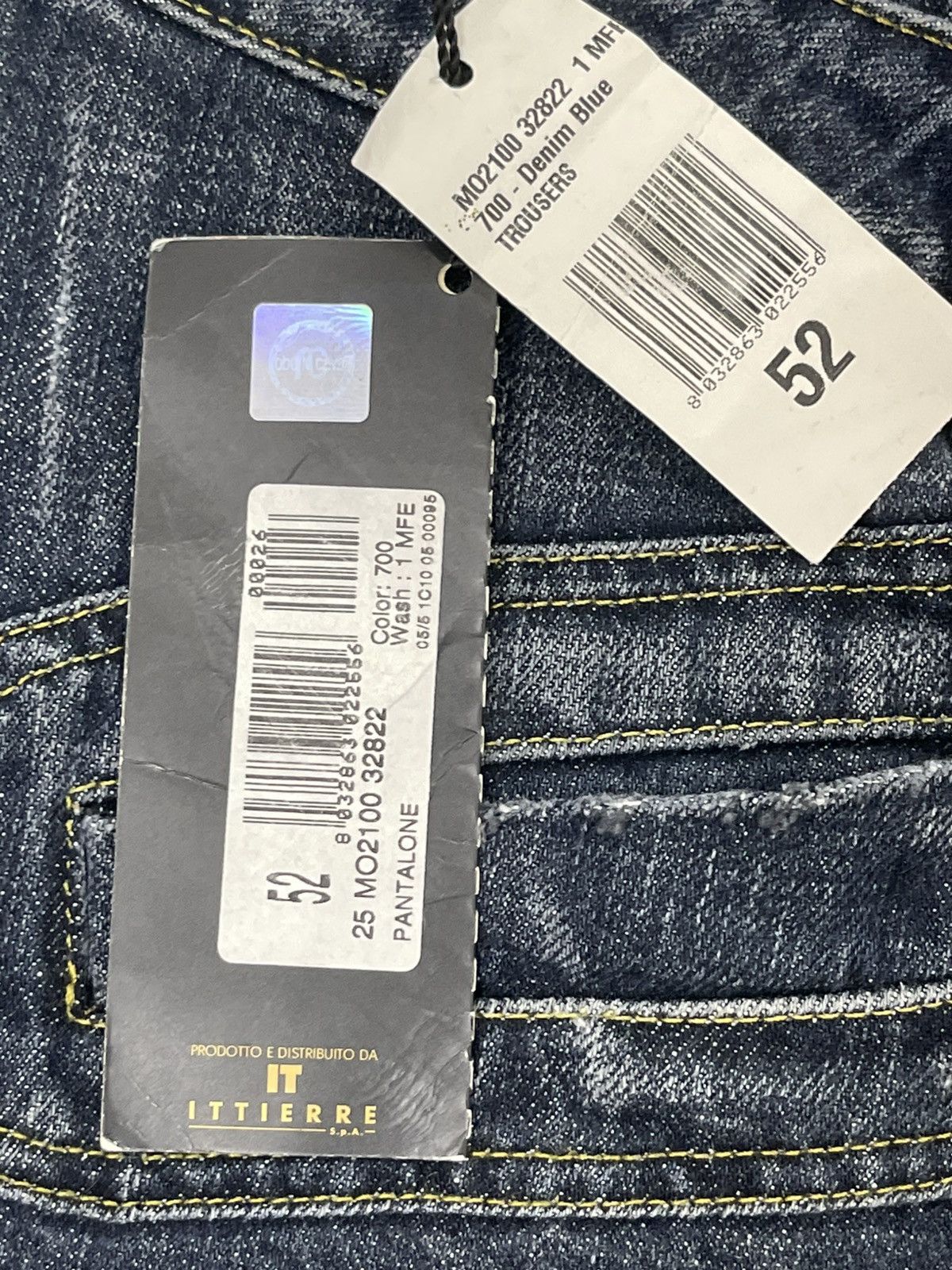 Roberto Cavalli Wide Jeans Just Cavalli Chrome Heart Dior Erd cdg Amiri 2🟦9 Size US 35 - 14 Thumbnail