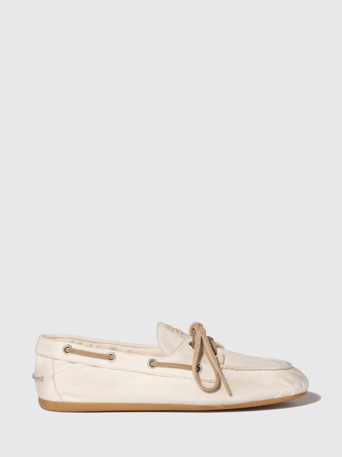Miu Miu Miu Miu Loafer Woman Ecru Size US 8.5 / IT 38.5 - 1 Preview