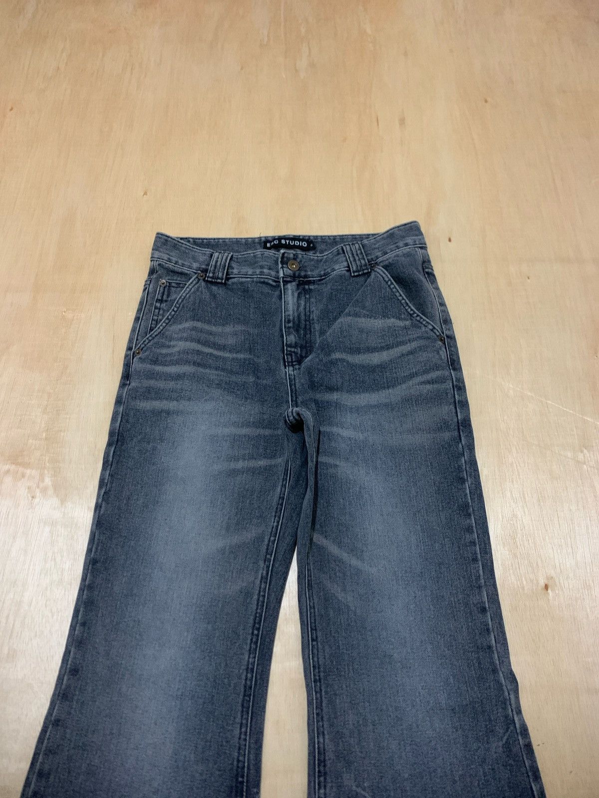 Hysteric Glamour × If Six Was Nine × Japanese Brand Flare Esc Studio Lgb Style Jeans Bootcut Size US 31 - 5 Thumbnail