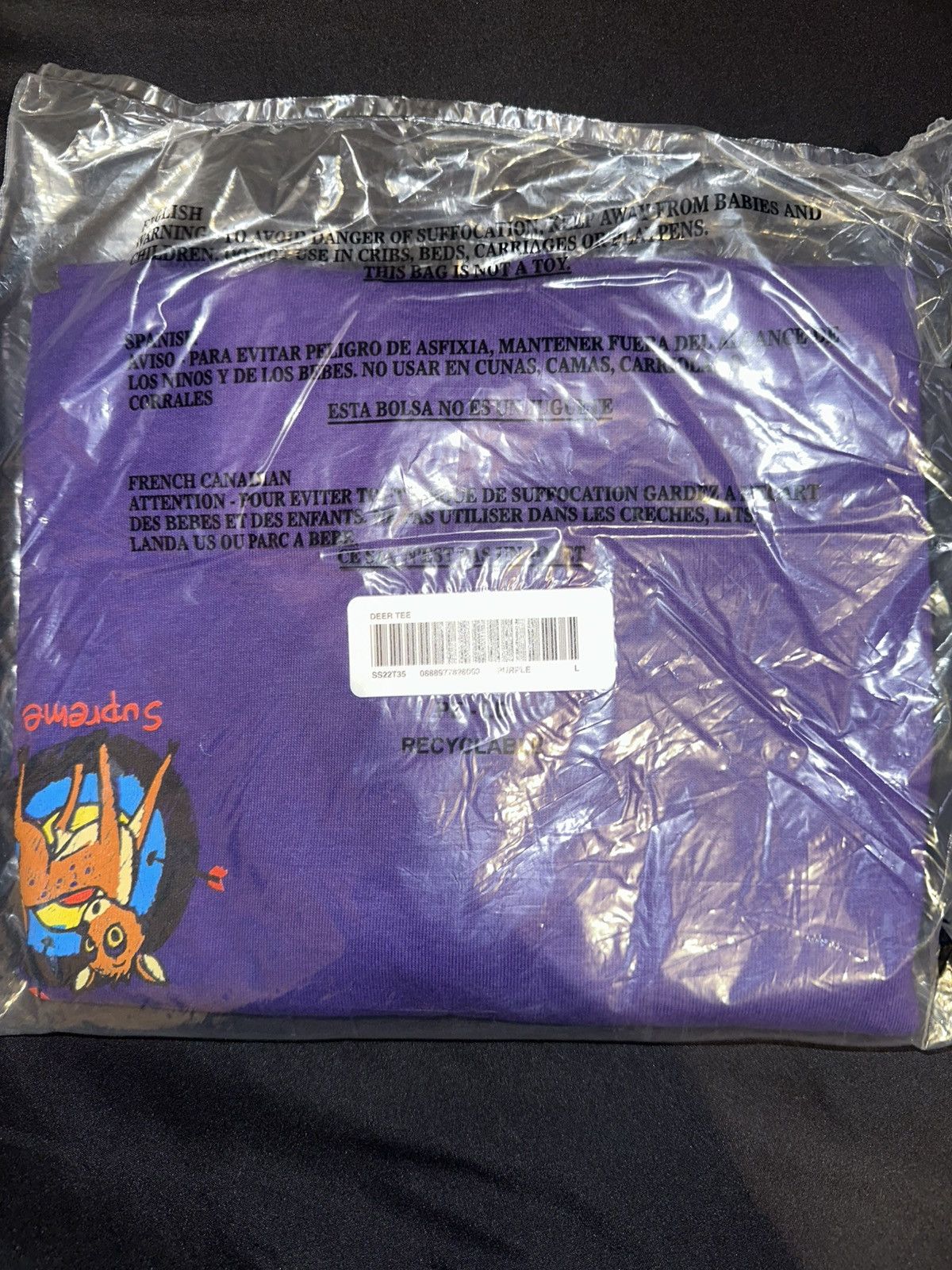 Other Supreme Deer Tee Size US L / EU 52-54 / 3 - 1 Thumbnail