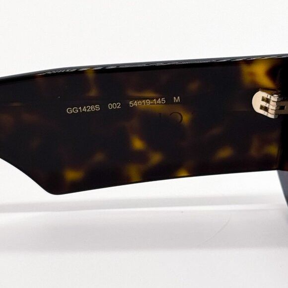 Gucci NEW GUCCI SUNGLASSES GG1426S 002 HAVANA WOMEN EYEWEAR GUCCI Size ONE SIZE - 10 Thumbnail