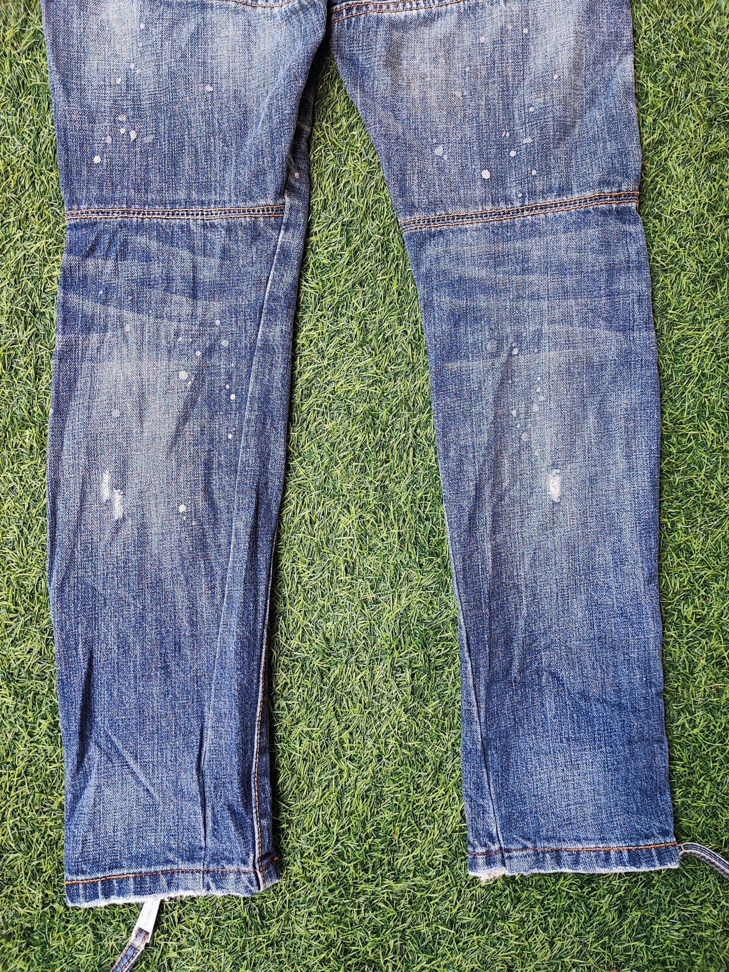 Dsquared2 Dsquared2 Thrashed Distressed Jeans ERD Grunge Chrome Size US 31 - 16 Thumbnail