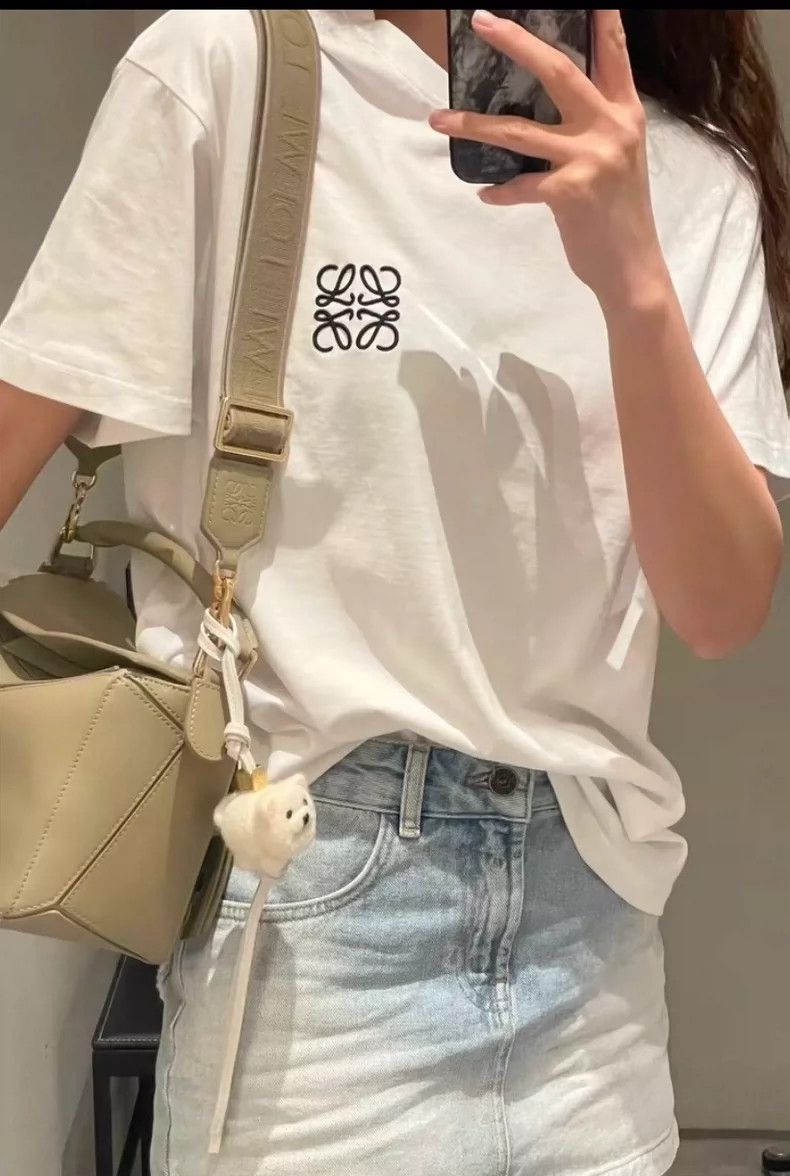 Loewe loewe White short sleeves 2505-Nextarrow Size US M / EU 48-50 / 2 - 3 Thumbnail