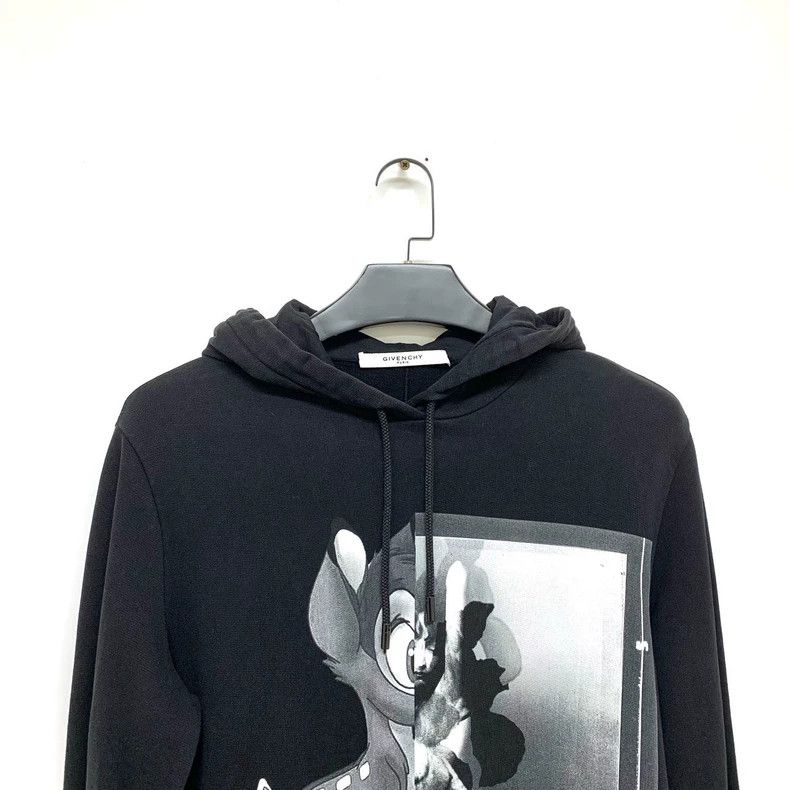 Givenchy Givenchy Classic Black and White Deer Logo Sweatshirt Size US S / EU 44-46 / 1 - 3 Thumbnail