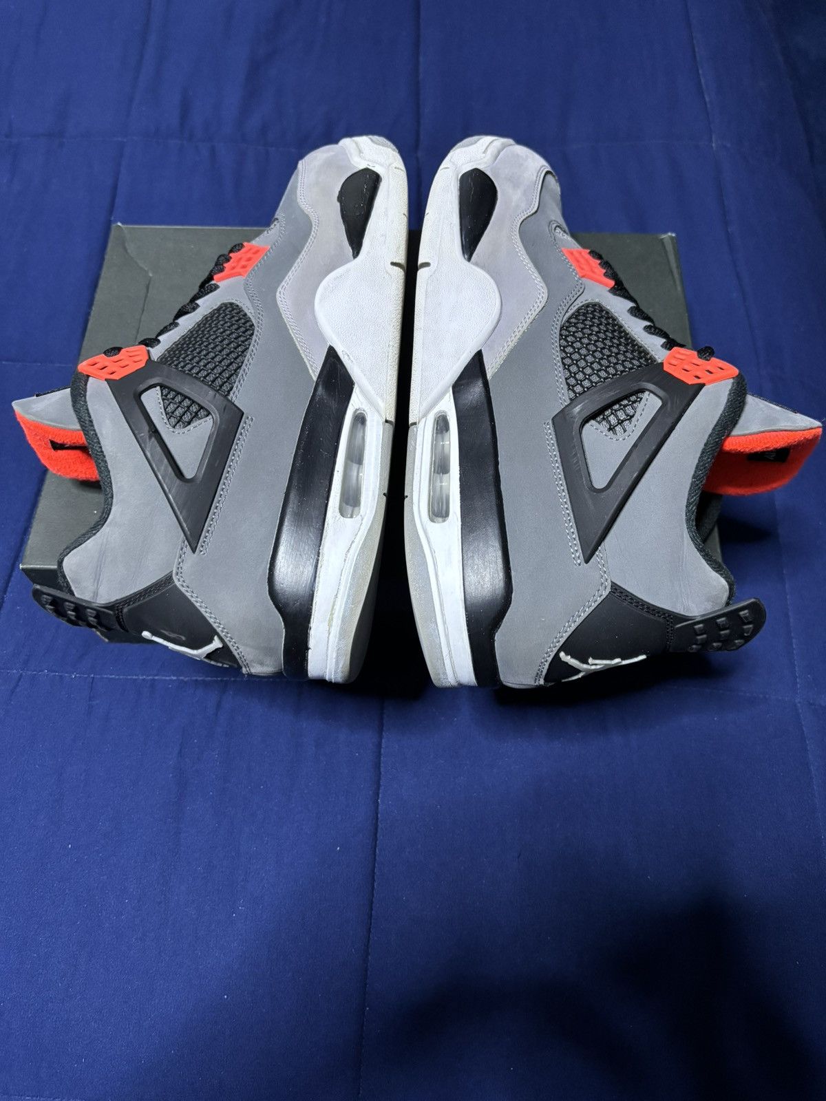 Jordan Brand Jordan 4 Retro Infrared 2022 Size 12 Size US 12 / EU 45 - 2 Thumbnail