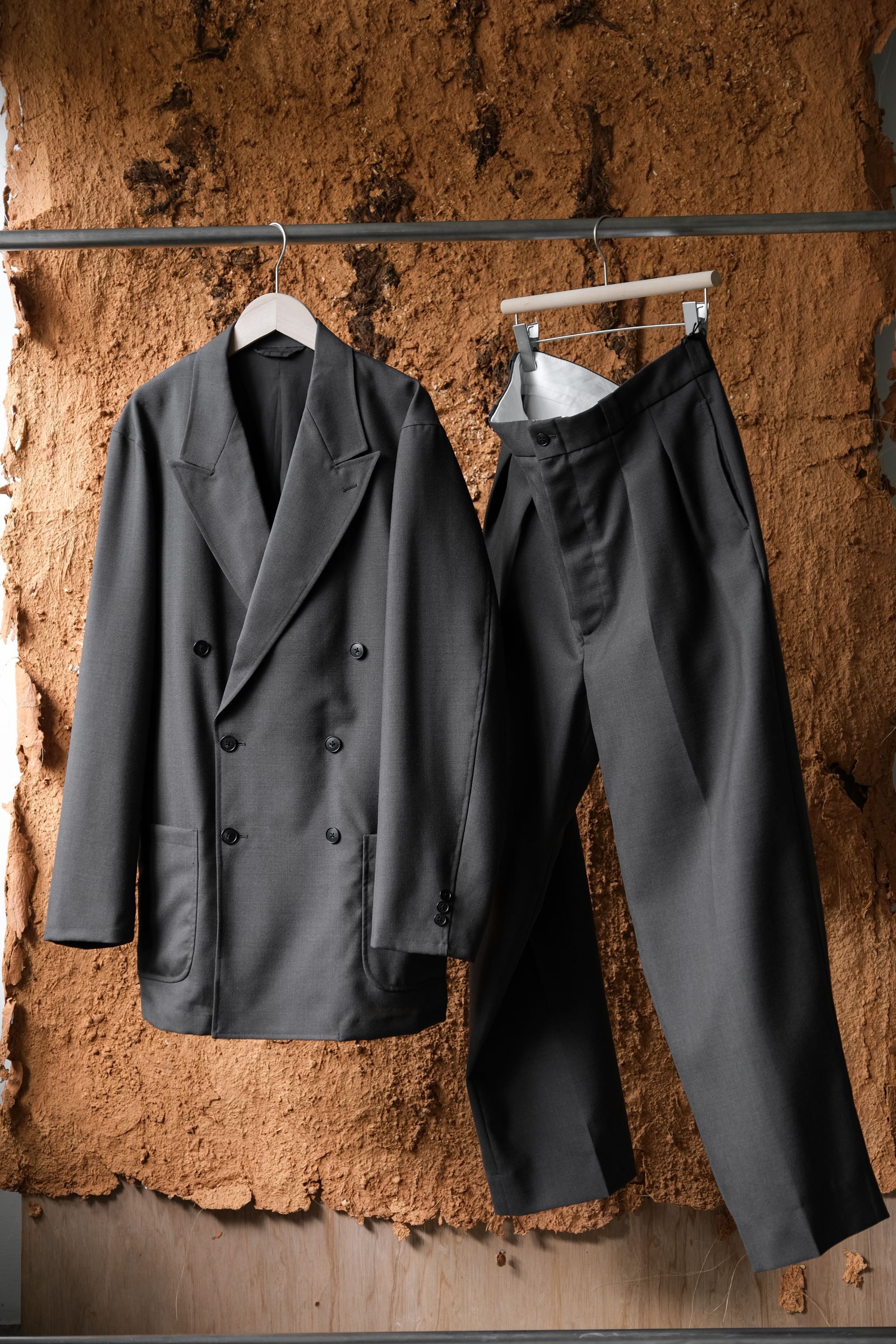 Steven Alan Steven Alan H/TWST TRO JACKET & TROUSERS Dark Gray | Grailed