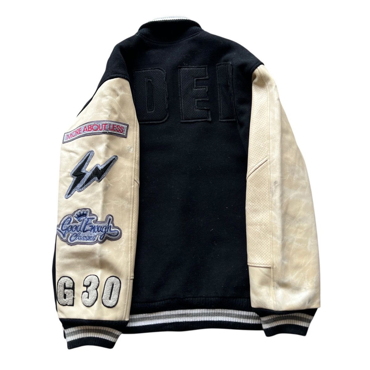 GOODENOUGH RARE VINTAGE GOOD ENOUGH CLASSIC 30G VARSITY BOMBER JACKET Size US XL / EU 56 / 4 - 5 Thumbnail