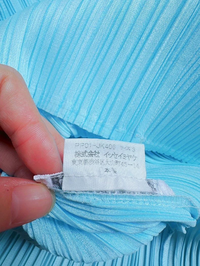 Issey Miyake Issey Miyake Blue sleeveless vest Size L / US 10 / IT 46 - 5 Thumbnail