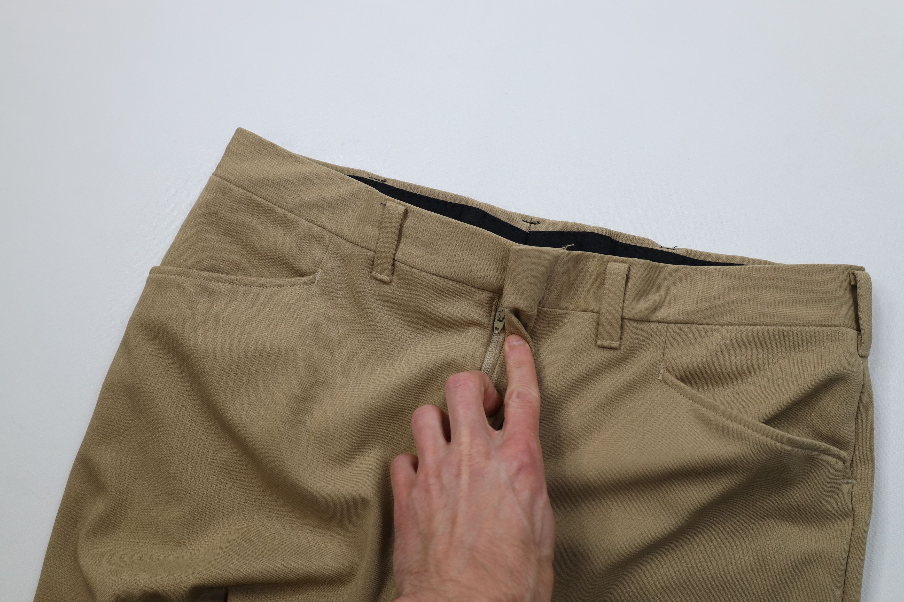 Vintage Vintage 70s Streetwear Knit Flared Wide Leg Chino Pants USA Size US 36 / EU 52 - 9 Thumbnail