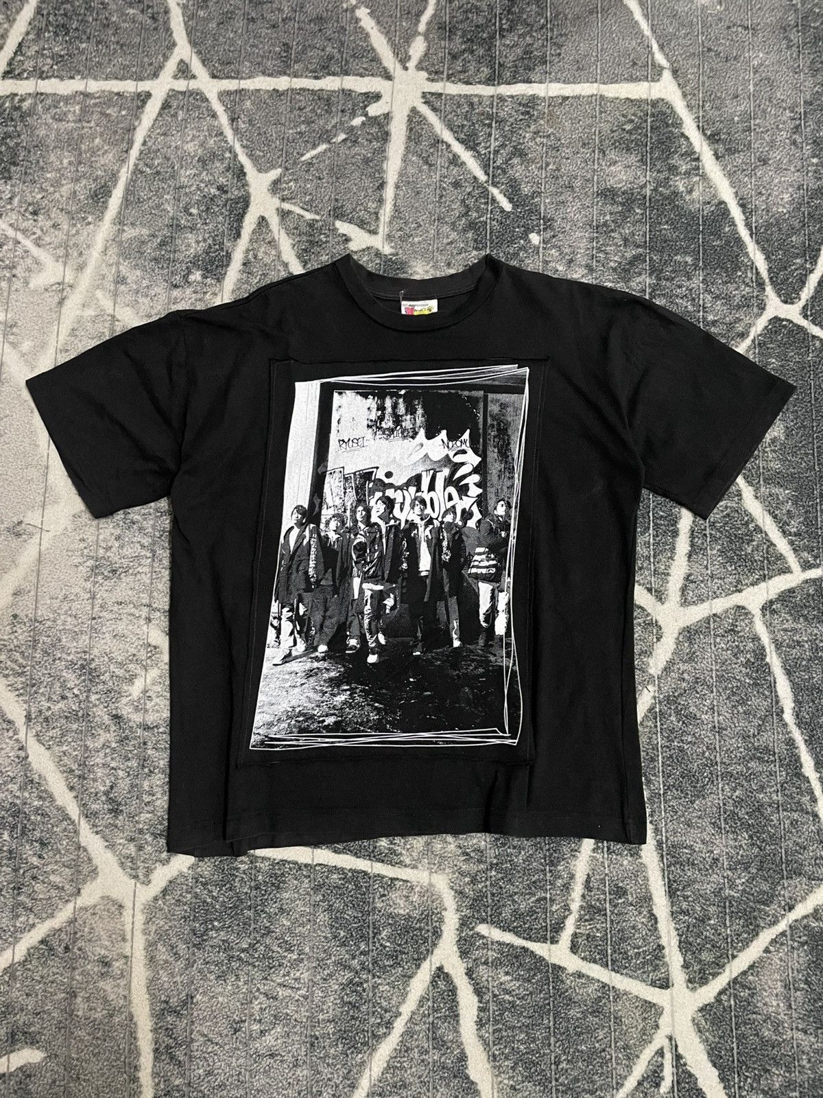 Band Tees LINE UP TROUBLE JOHNNY,S WEST TEE Size US XL / EU 56 / 4 - 1 Thumbnail