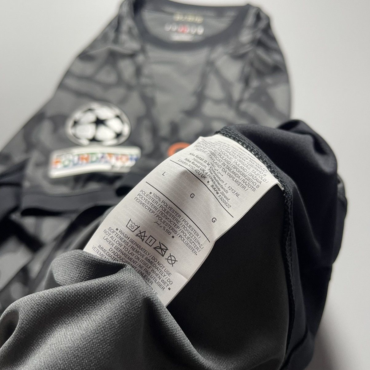 Nike PSG NIKE 2023/2024 FOOTBALL SOCCER THIRD JERSEY #10 DEMBELE Size US L / EU 52-54 / 3 - 9 Thumbnail