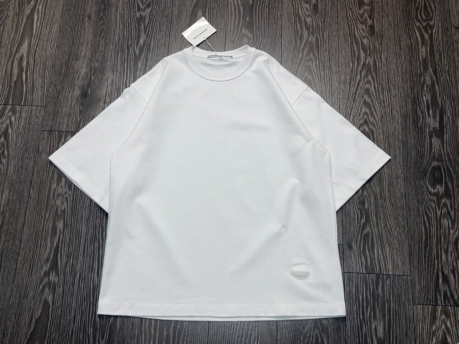 Alexander Wang NWT Unisex Mens WomensDome Logo Tee Oversize T Shirt White L Size US L / EU 52-54 / 3 - 4 Thumbnail