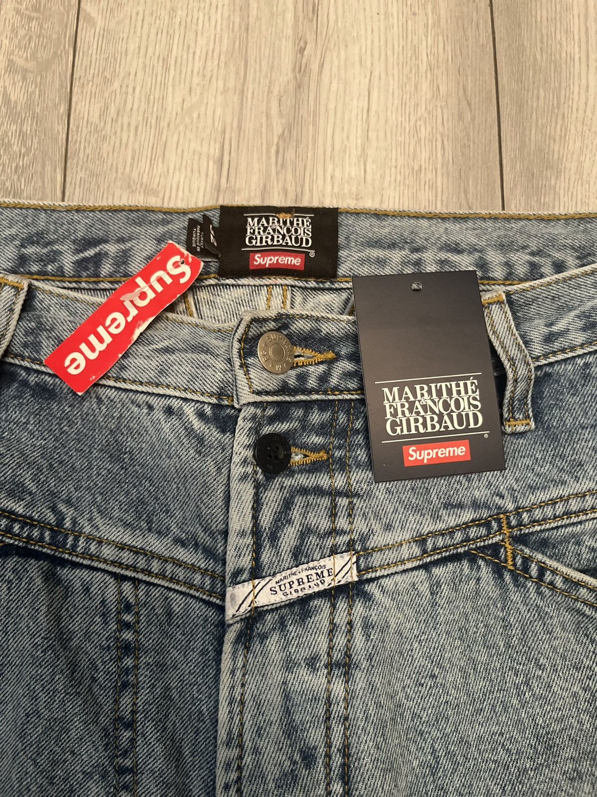 Supreme Supreme x Marithe Francois Girbaud X-Seam Baggy Short - 32 Size US 32 / EU 48 - 5 Thumbnail