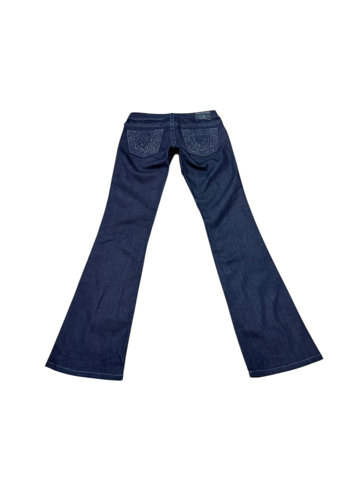 True Religion TRUE RELIGION WORLD TOUR LOW RISE BOT CUT JEANS Size 27" / US 4 / IT 40 - 8 Thumbnail