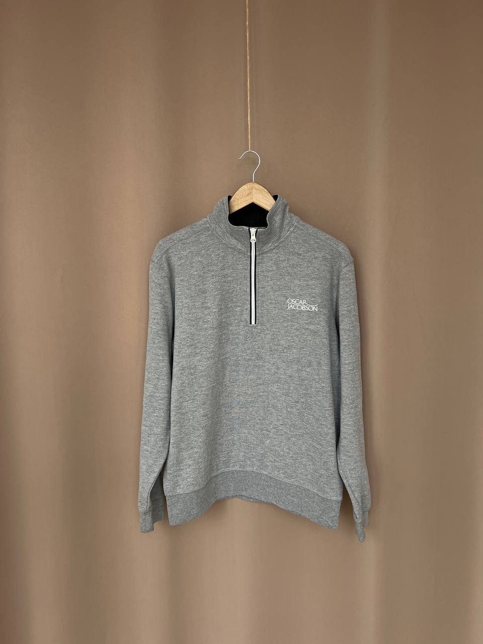Oscar Jacobson Oscar Jacobson Bradley Tour Half Zip Sweater Size M Size US M / EU 48-50 / 2 - 1 Thumbnail