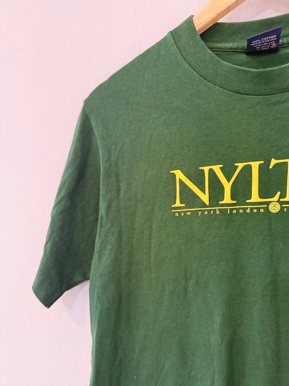 Stussy Vintage Stussy NYLTLA Big SpellOut Distress T -Shirt Size US S / EU 44-46 / 1 - 3 Thumbnail