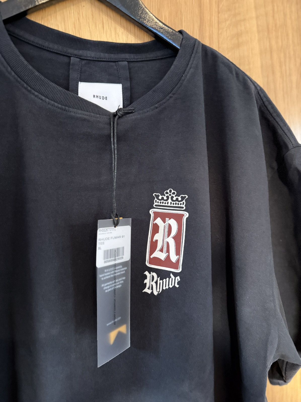 Rhude Rhude Fumar 91 tshirt ss26 Size US XL / EU 56 / 4 - 2 Thumbnail