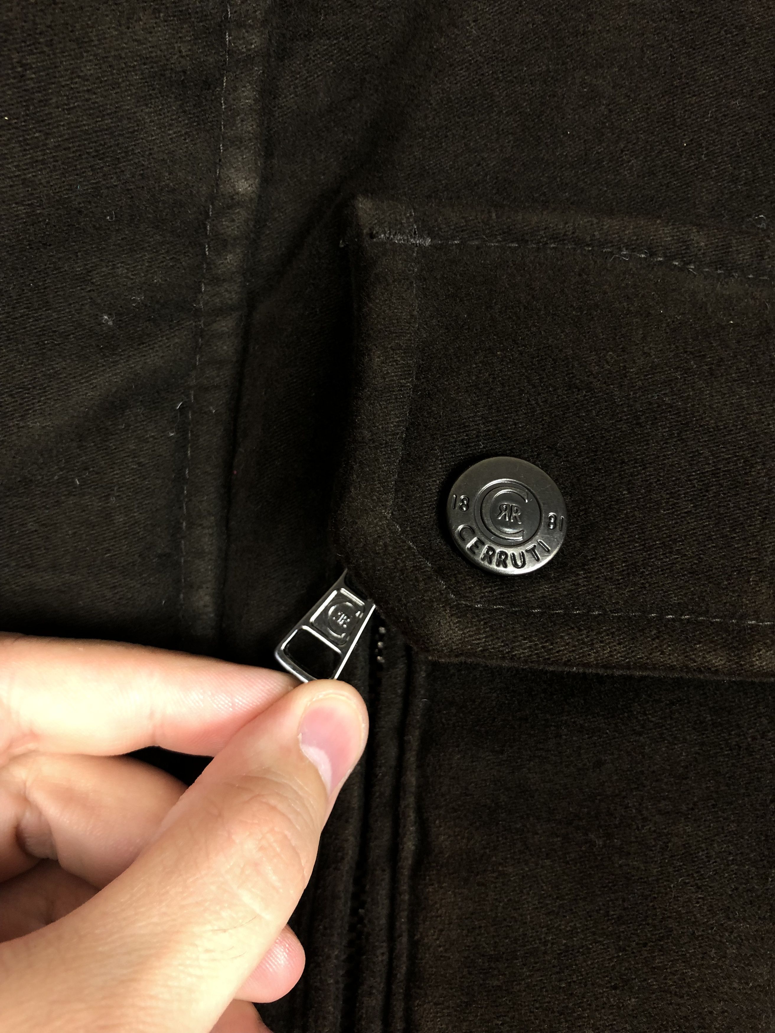 Cerruti 1881 Cerruti 1881 Italian Jacket Zip Brown size 54 Size US L / EU 52-54 / 3 - 6 Thumbnail
