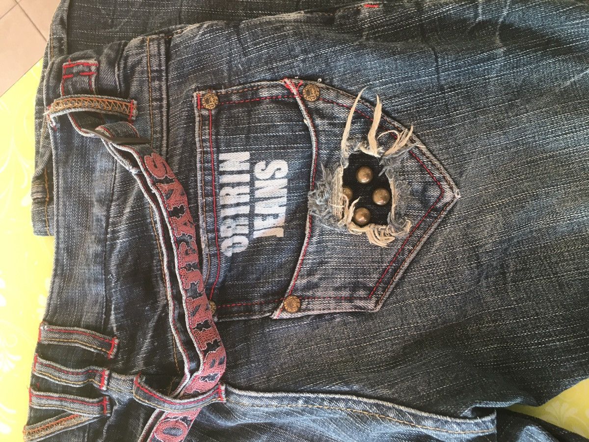 Japanese Brand × Vintage Oririn jeans,wing design conception jeans Size 32" / US 10 / IT 46 - 12 Thumbnail
