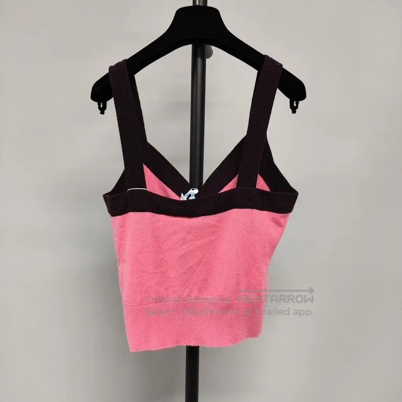 Chanel Chanel Knitted suspenders Size XXS / US 00 / IT 34 - 2 Thumbnail