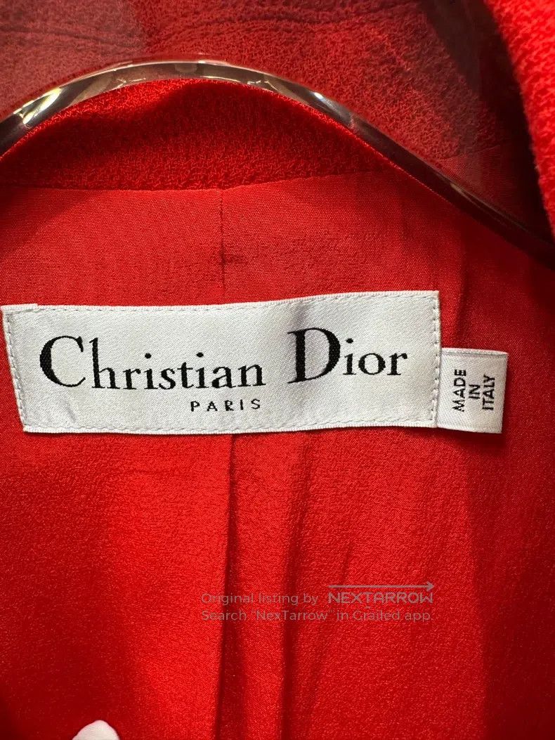 Dior Dior Red vest skirt Size XS / US 0-2 / IT 36-38 - 3 Thumbnail